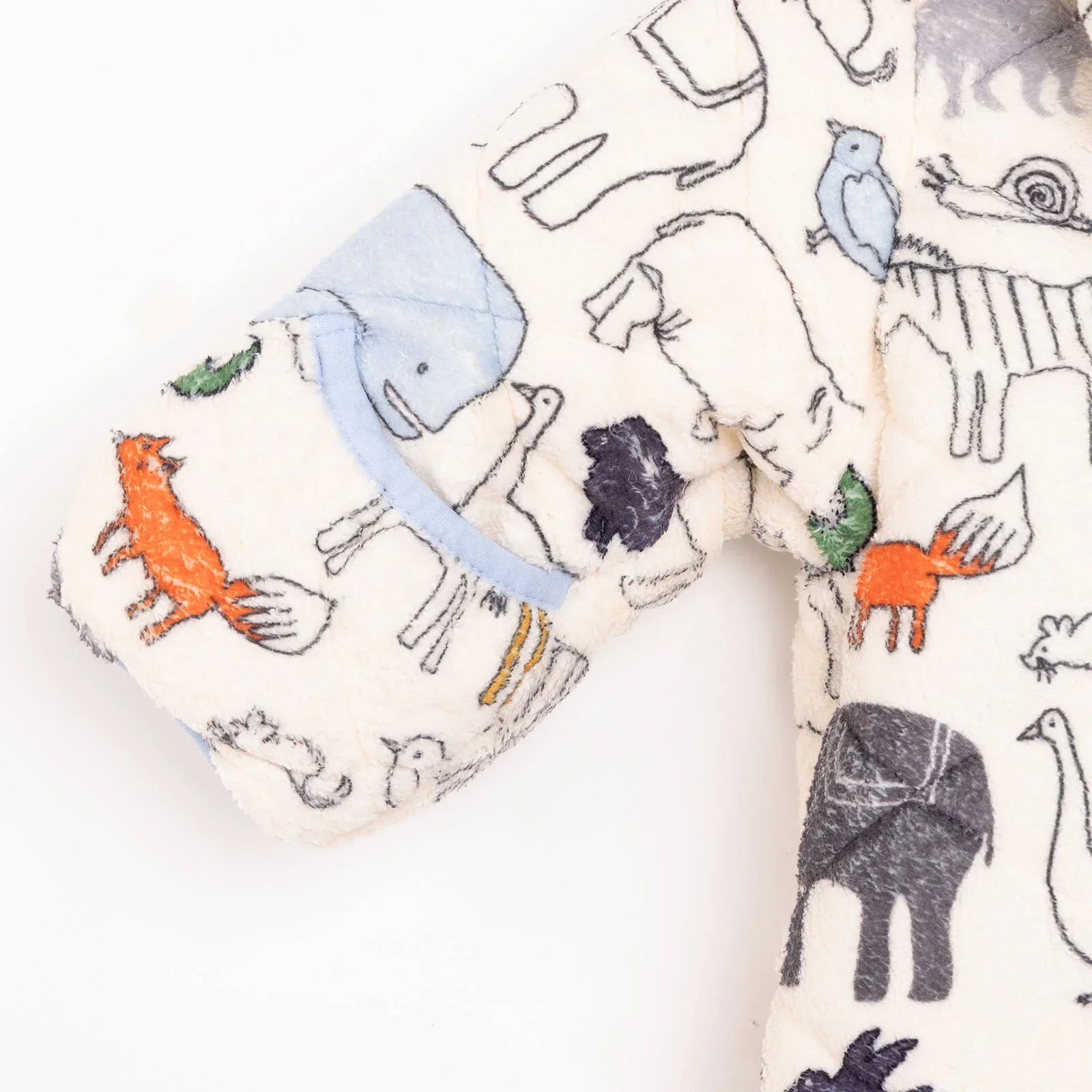 MidiMod Newborn Baby Boy Hooded - Footed Jumpsuit - mezetto ebebek ebebek