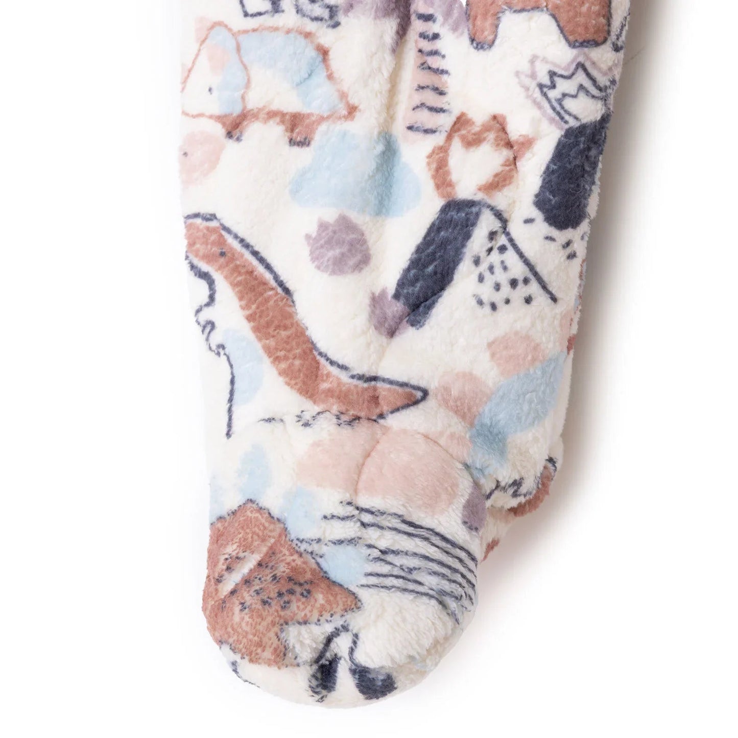 Midimod Newborn Welsoft Footed Jumpsuit - Ecru - mezetto ebebek ebebek