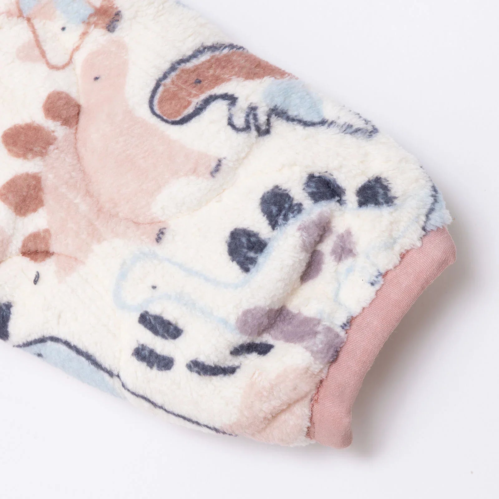 Midimod Newborn Welsoft Footed Jumpsuit - Ecru - mezetto ebebek ebebek