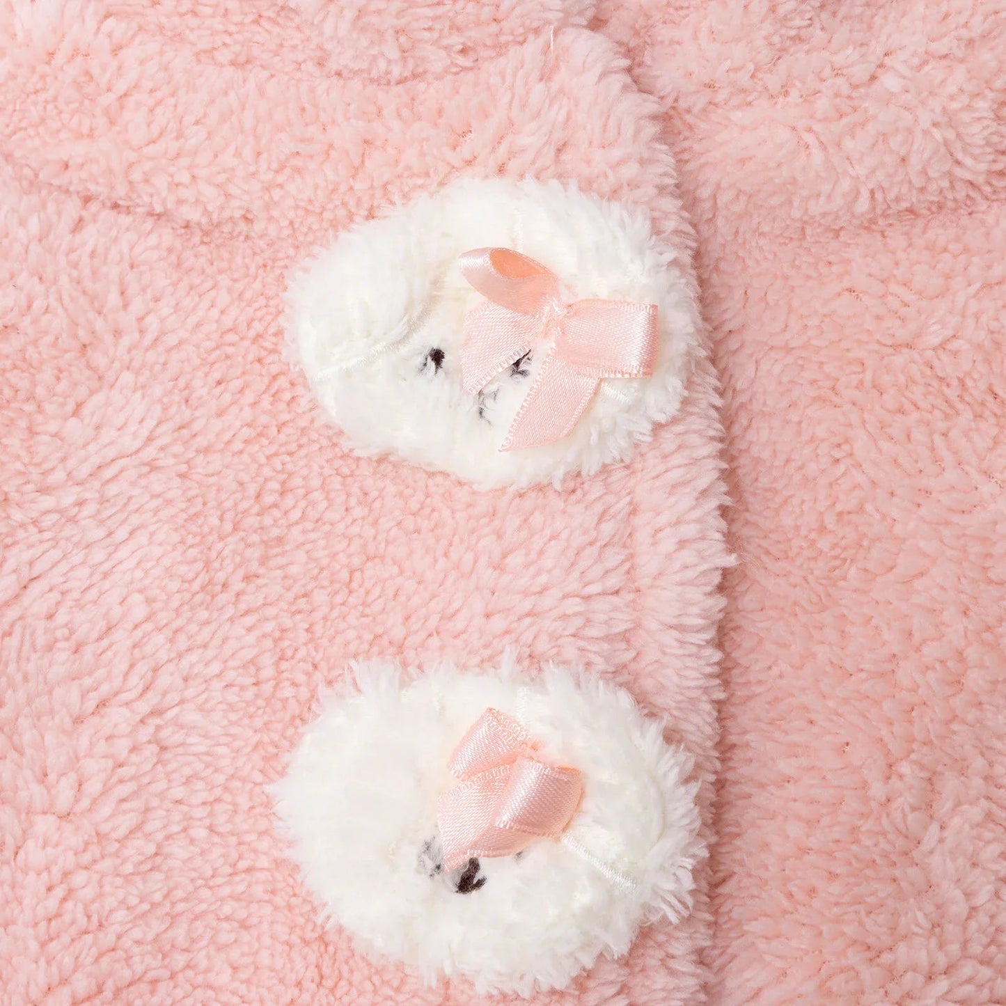 Midimod Newborn Welsoft Footless Jumpsuit - Pink - mezetto ebebek ebebek