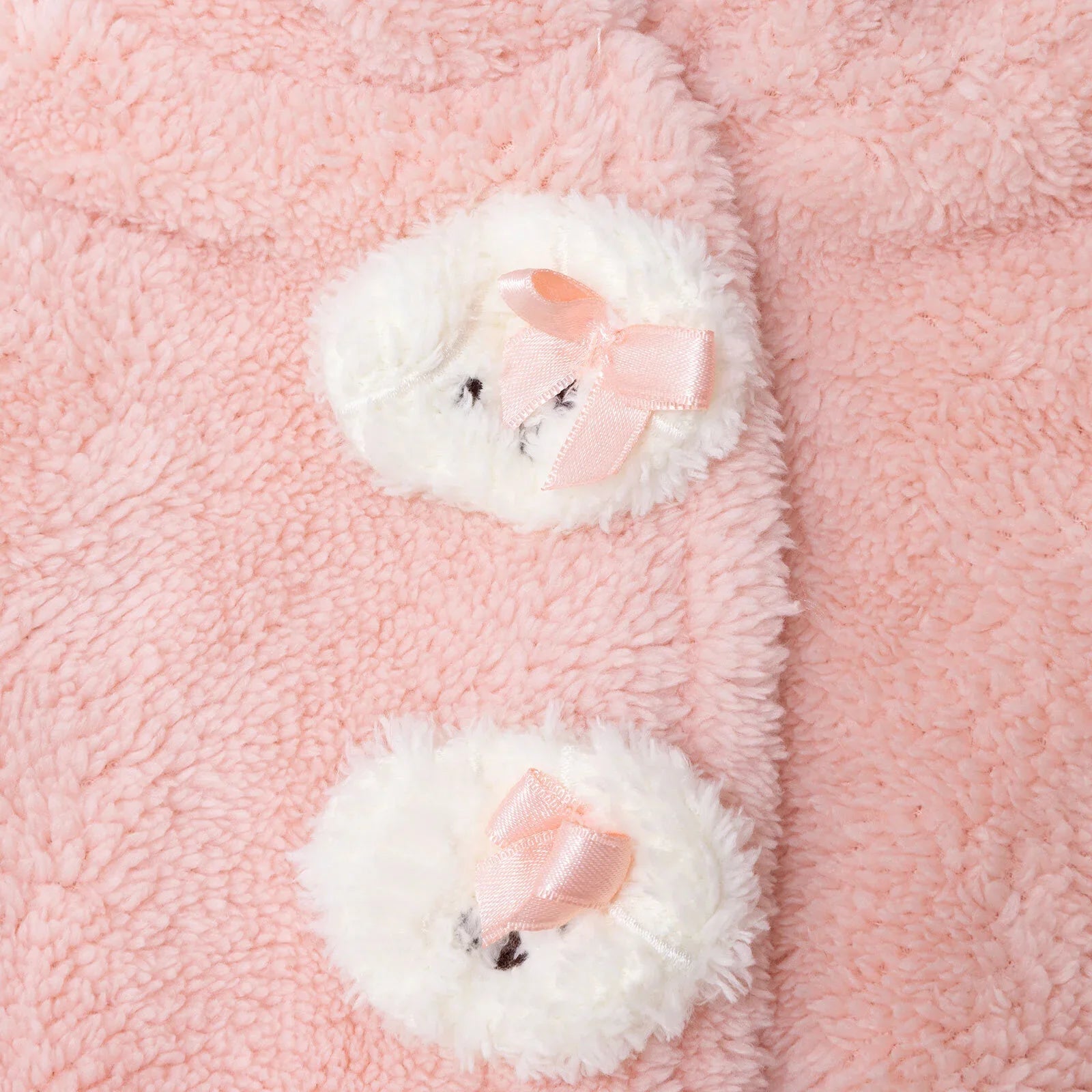Midimod Newborn Welsoft Footless Jumpsuit - Pink - mezetto ebebek ebebek