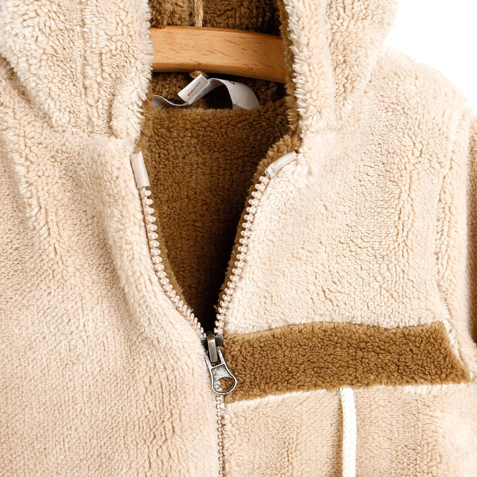 Midimod Newborn Welsoft Jumpsuit - Beige - mezetto ebebek ebebek
