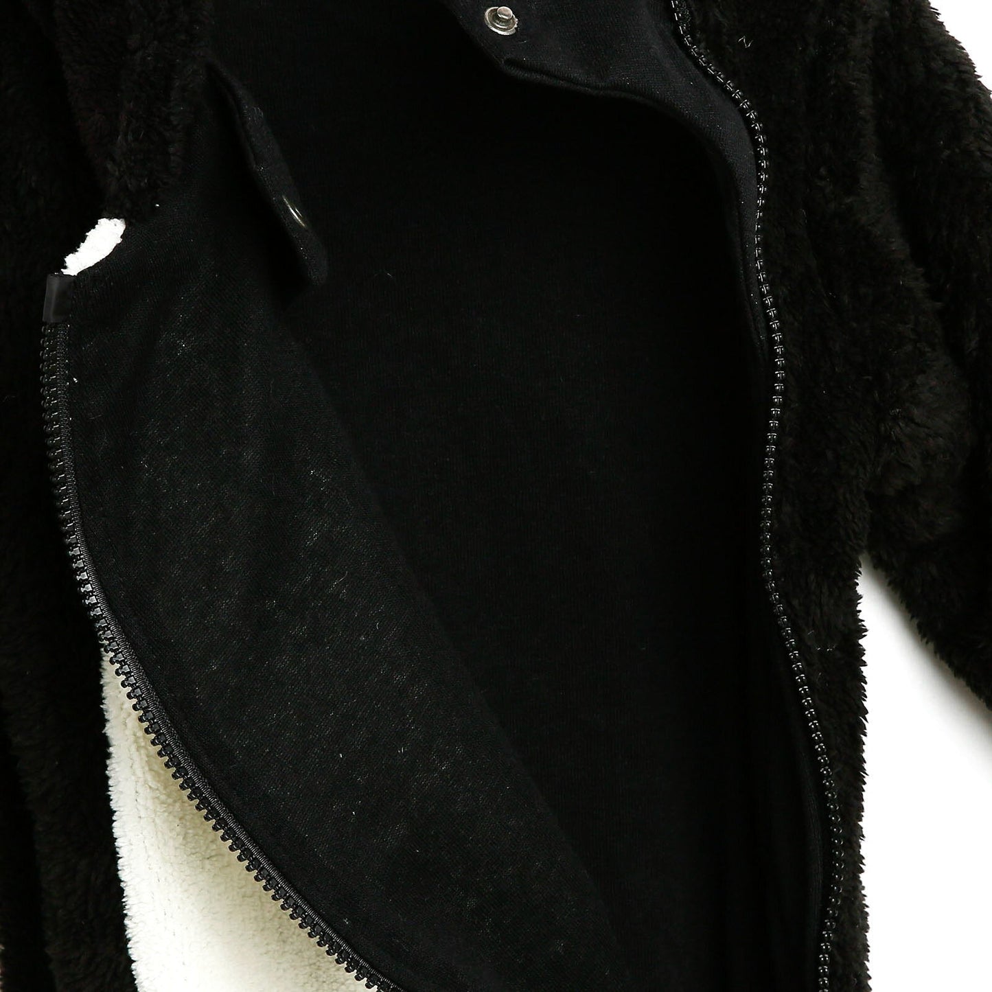 Midimod Newborn Welsoft Penguin Footed Jumpsuit - Black - mezetto ebebek ebebek