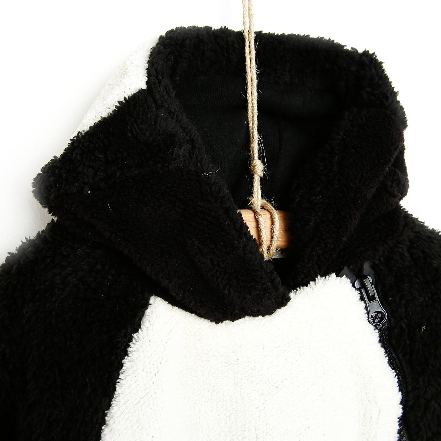 Midimod Newborn Welsoft Penguin Footed Jumpsuit - Black - mezetto ebebek ebebek