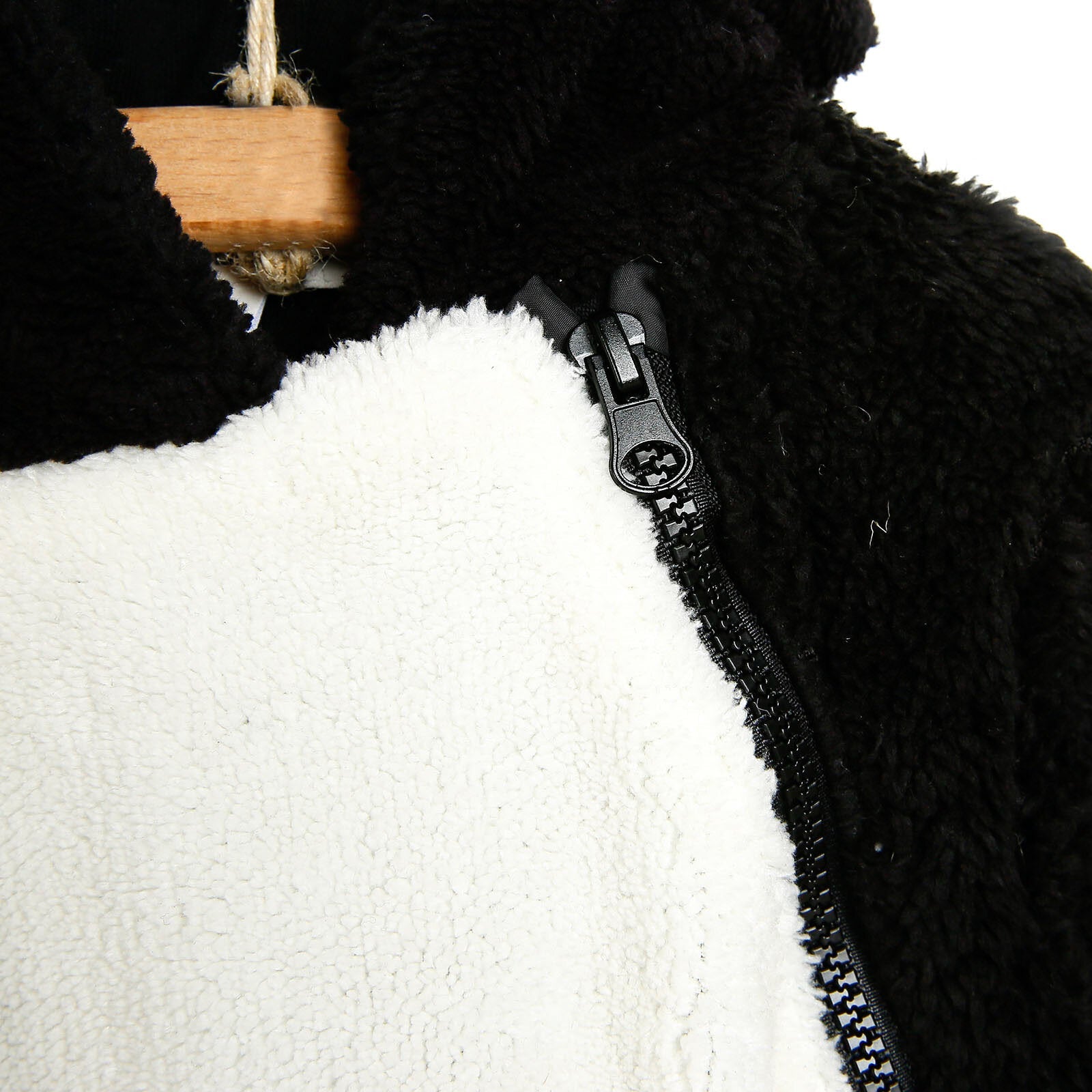 Midimod Newborn Welsoft Penguin Footed Jumpsuit - Black - mezetto ebebek ebebek