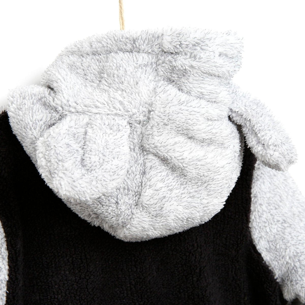 Midimod Welsoft Jumpsuit - Grey - mezetto ebebek ebebek
