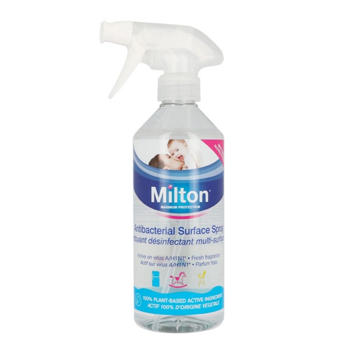 Milton Antibacterial Surface Spray 500ml - mezetto ebebek ebebek