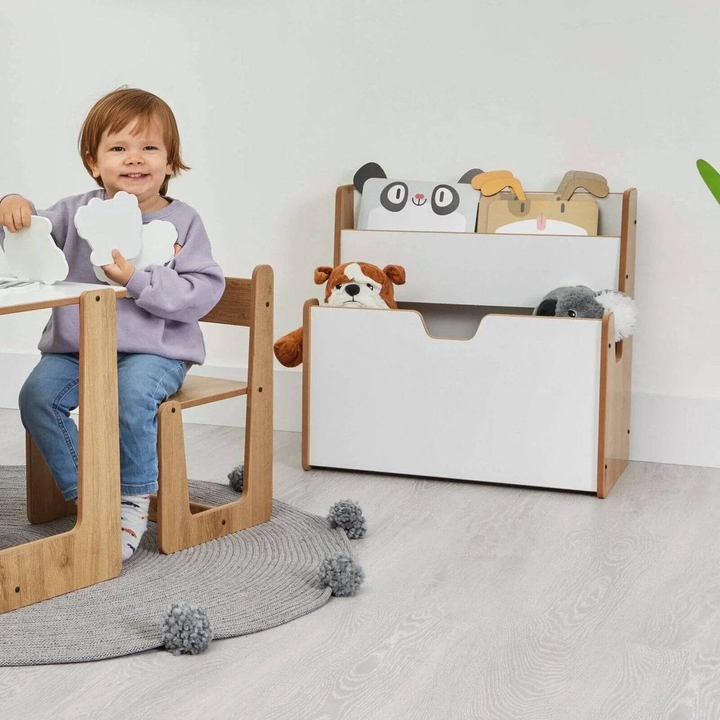 Minera Crane Bookcase - mezetto ebebek ebebek