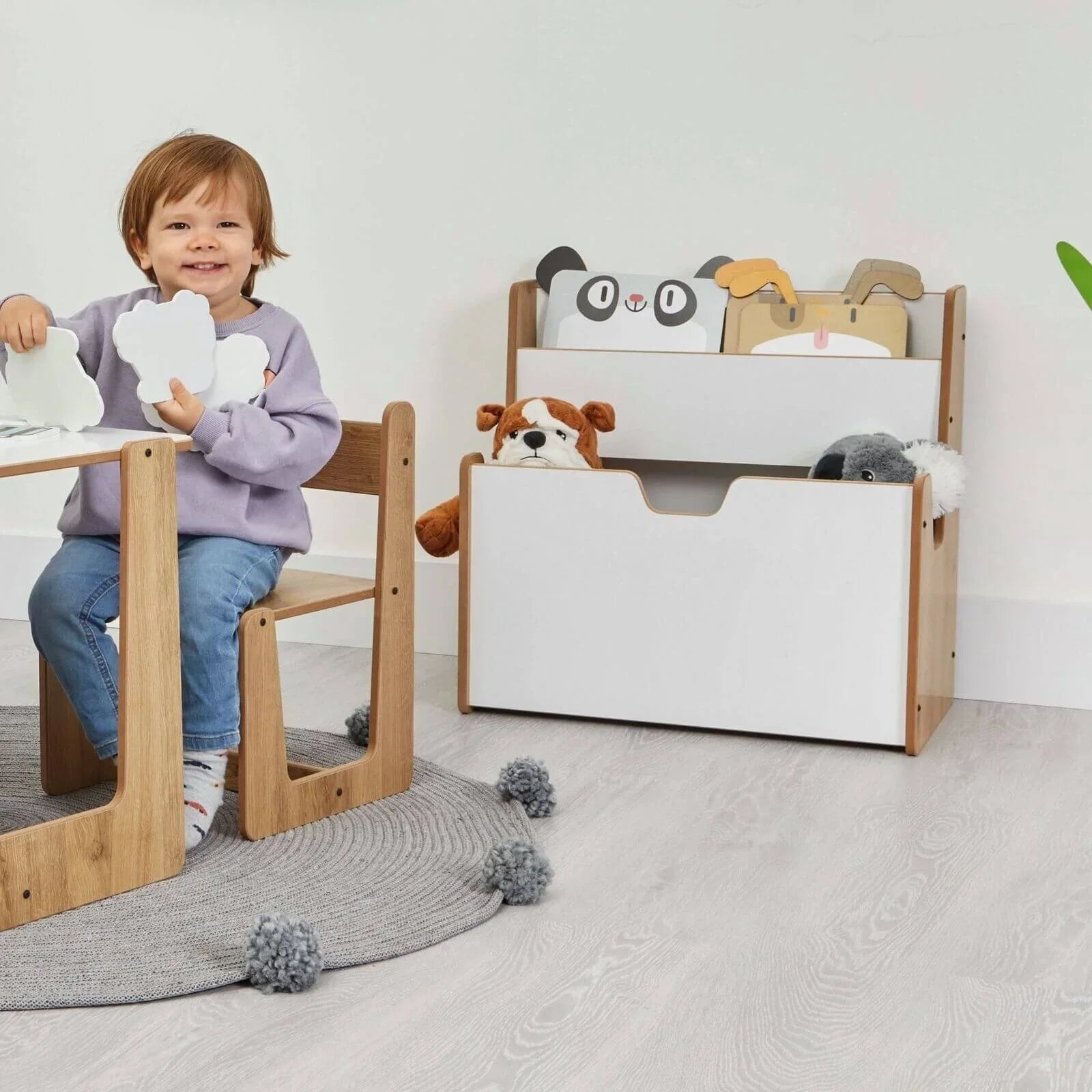 Minera Crane Bookcase - mezetto ebebek ebebek