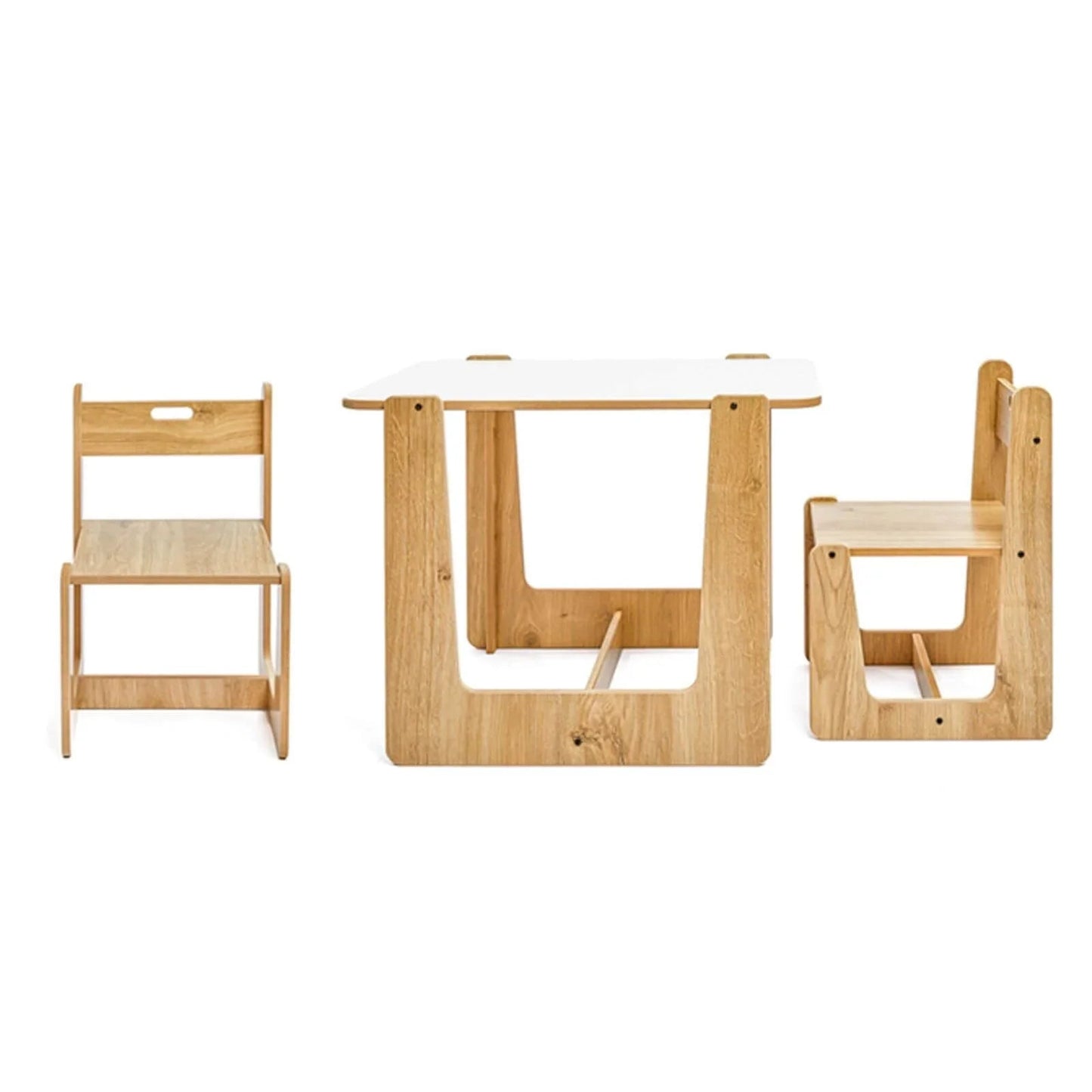 Minera Crane Table and Chair Set - mezetto ebebek ebebek