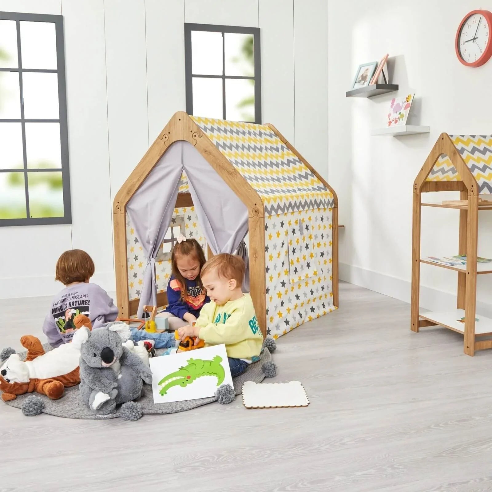 Minera Playing House - Yellow - mezetto ebebek ebebek