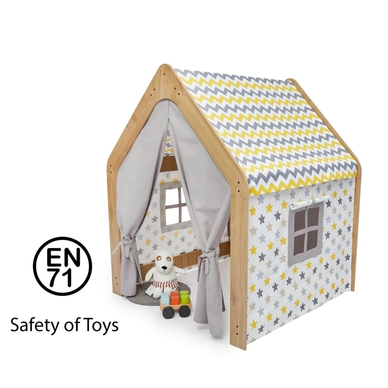 Minera Playing House - Yellow - mezetto ebebek ebebek