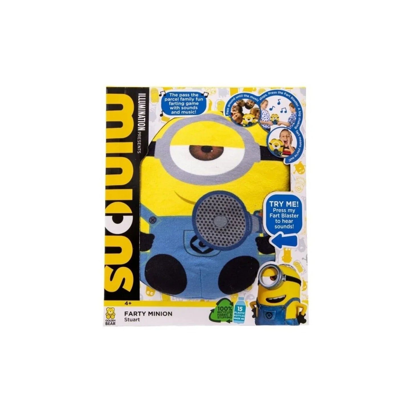 Minions Farty Minion Stuart - mezetto ebebek ebebek
