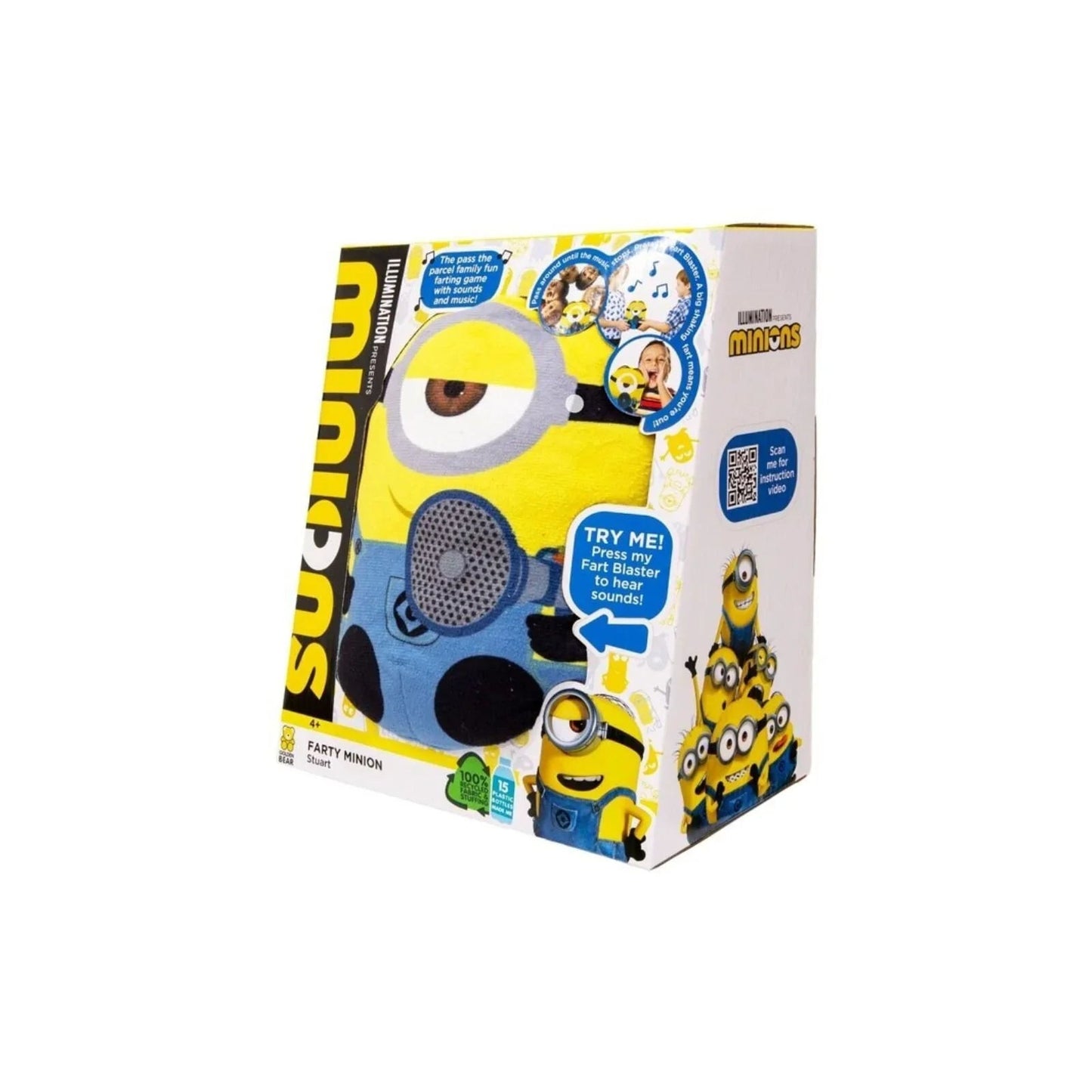 Minions Farty Minion Stuart - mezetto ebebek ebebek