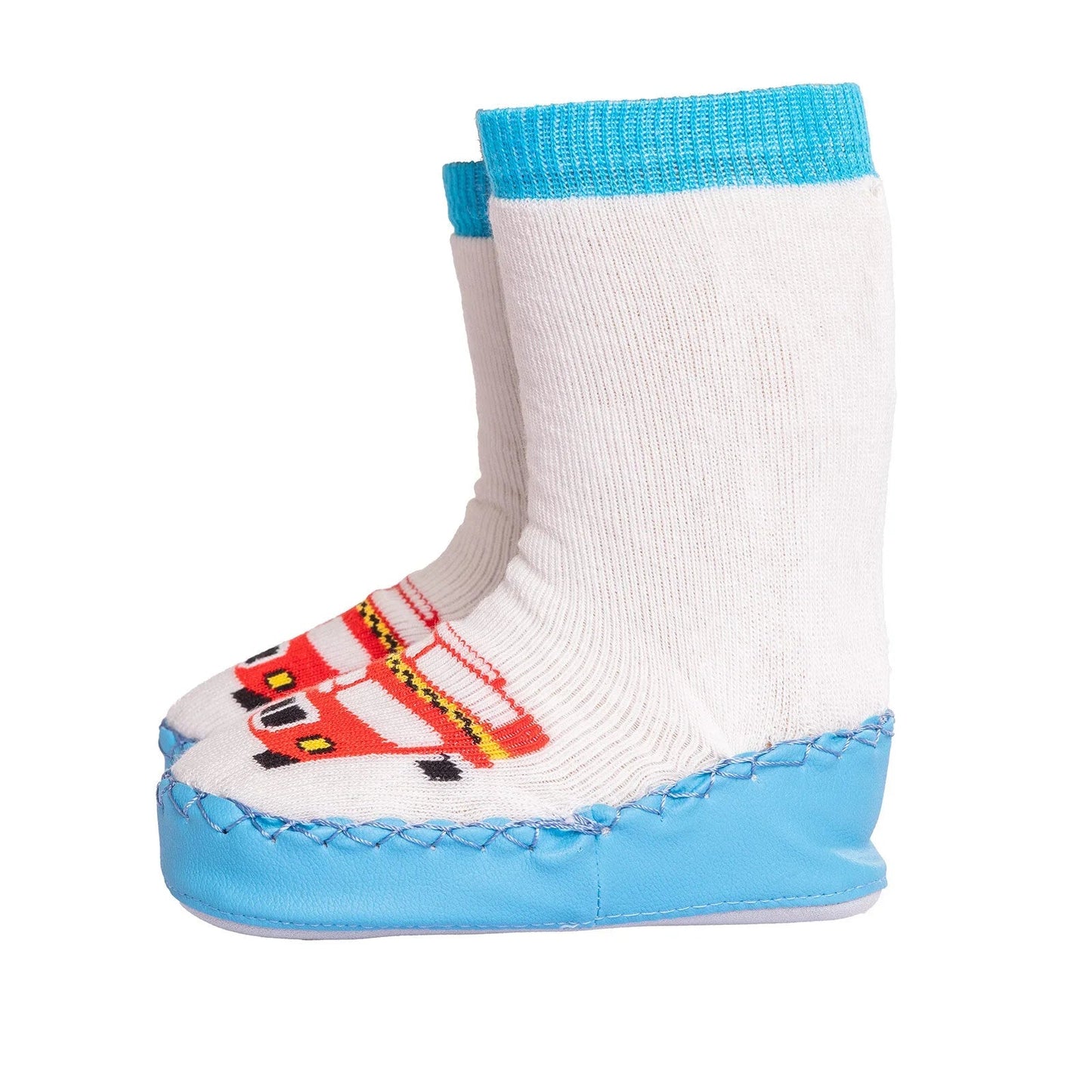 Minissa Baby Boy Pack of 3 Socks - Ecru - mezetto ebebek ebebek