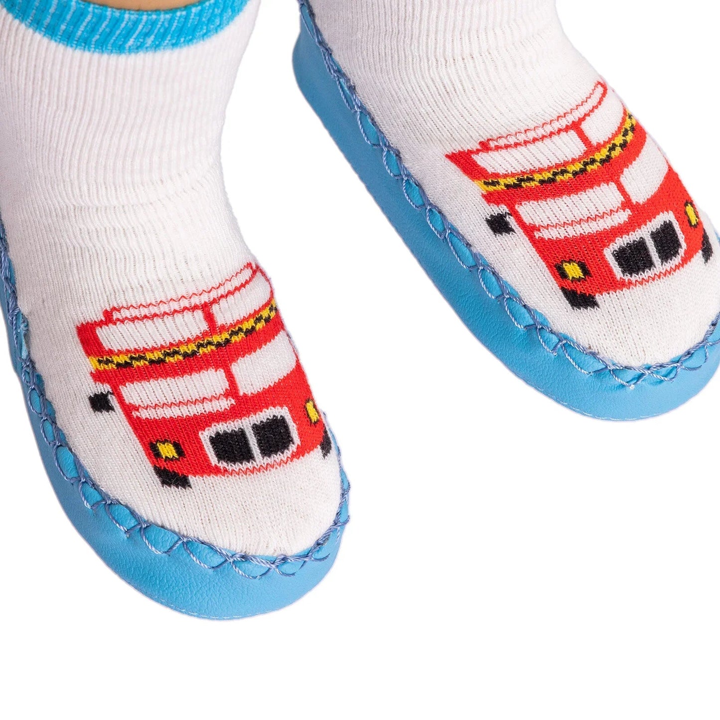 Minissa Baby Boy Pack of 3 Socks - Ecru - mezetto ebebek ebebek