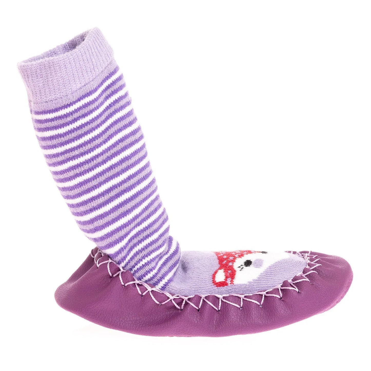 Minissa Baby Girl Pack of 3 Socks - Brown - mezetto ebebek ebebek