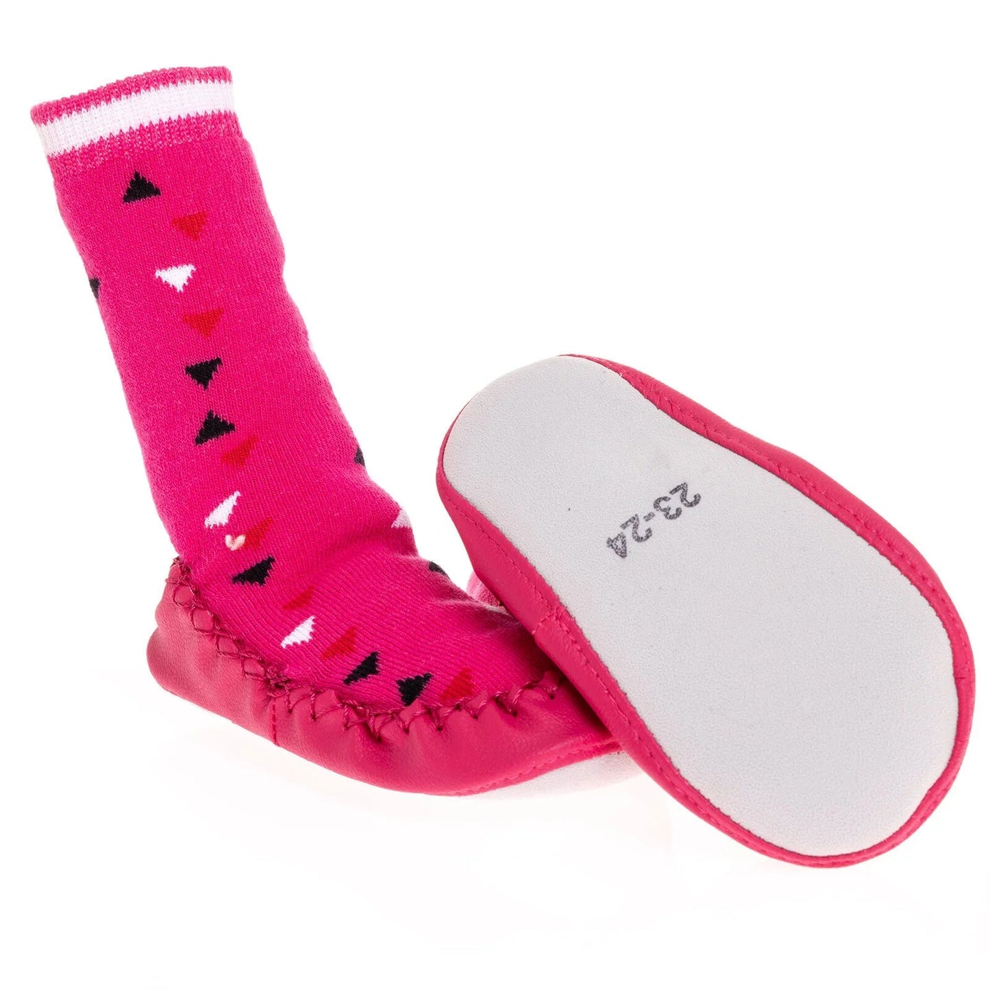 Minissa Baby Girl Pack of 3 Socks - Pink - mezetto ebebek ebebek