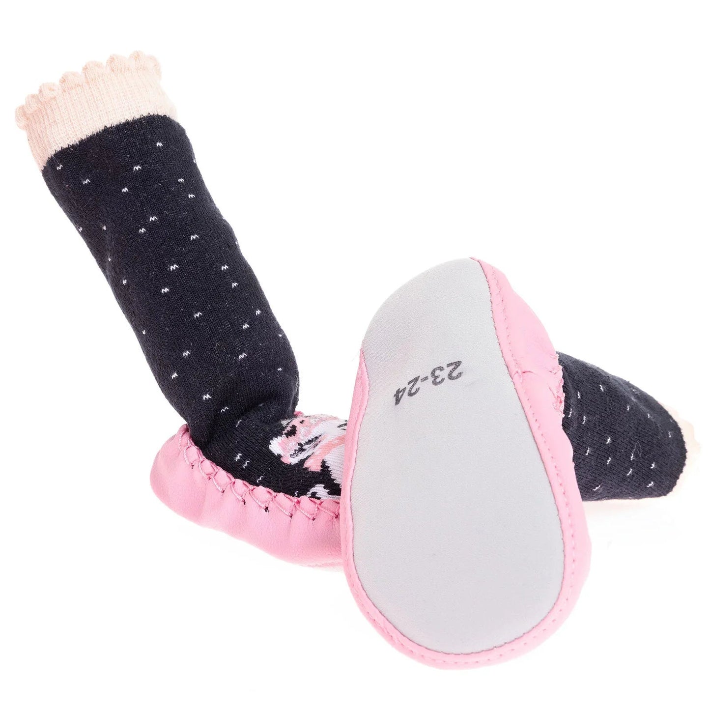 Minissa Baby Girl Pack of 3 Socks - Pink - mezetto ebebek ebebek