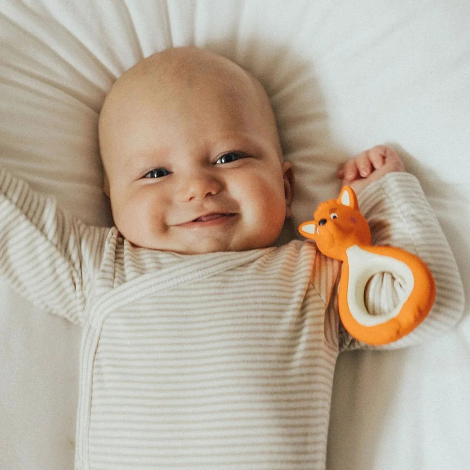 Mizzie the Kangaroo Mini Mizzie 100% Natural Rubber Teether - mezetto ebebek ebebek