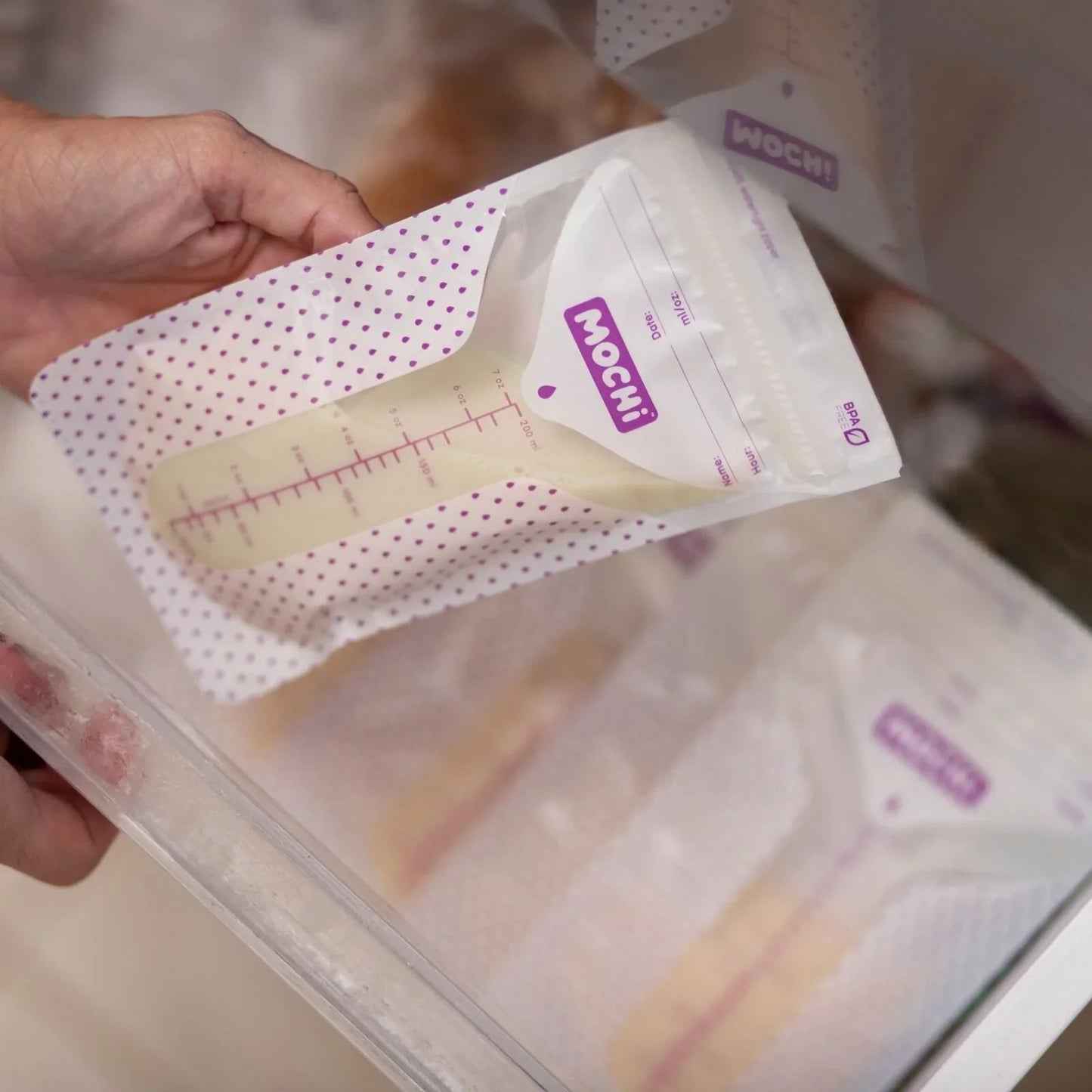 Mochi Breastmilk Storage Bags 50 pcs - mezetto ebebek ebebek