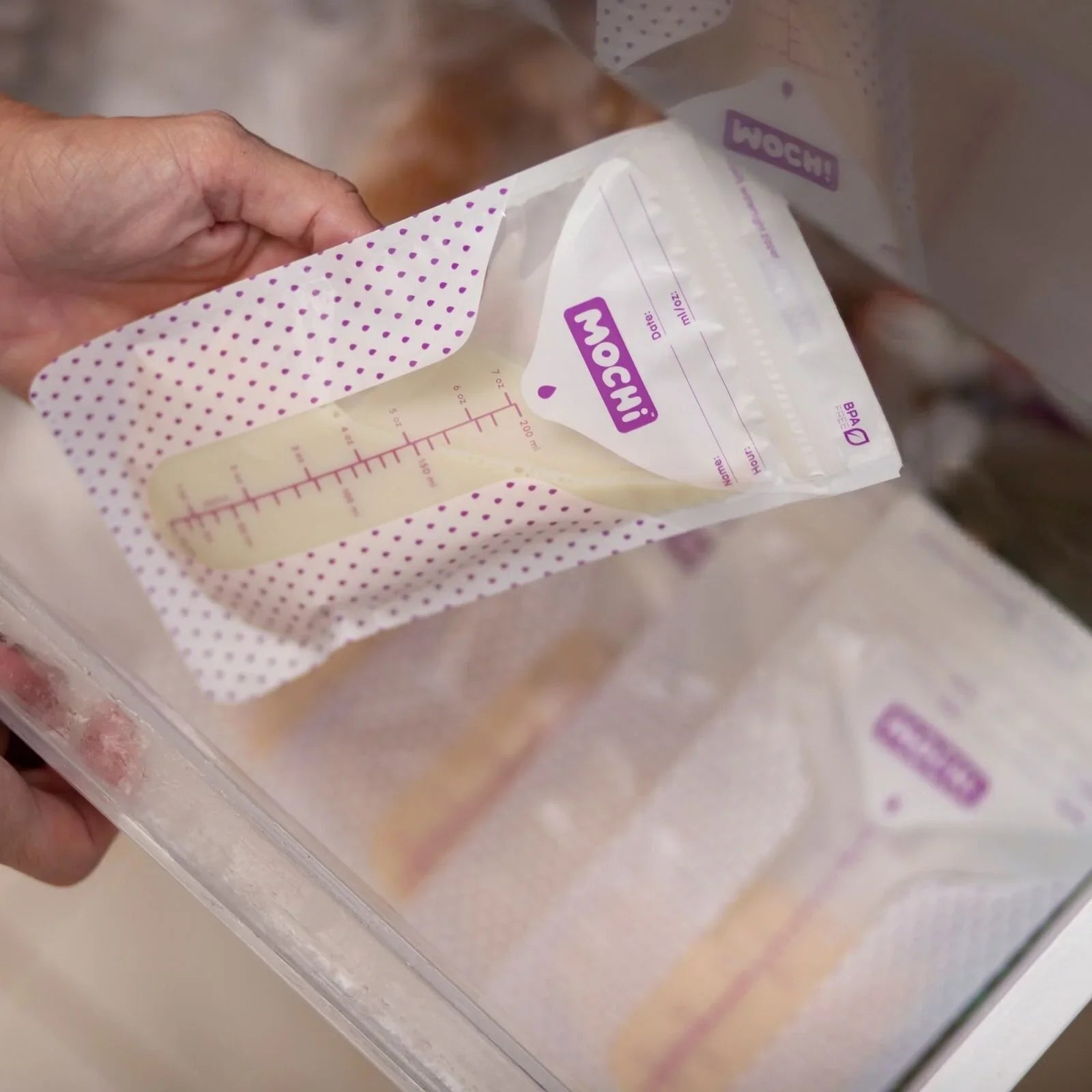 Mochi Breastmilk Storage Bags 50 pcs - mezetto ebebek ebebek