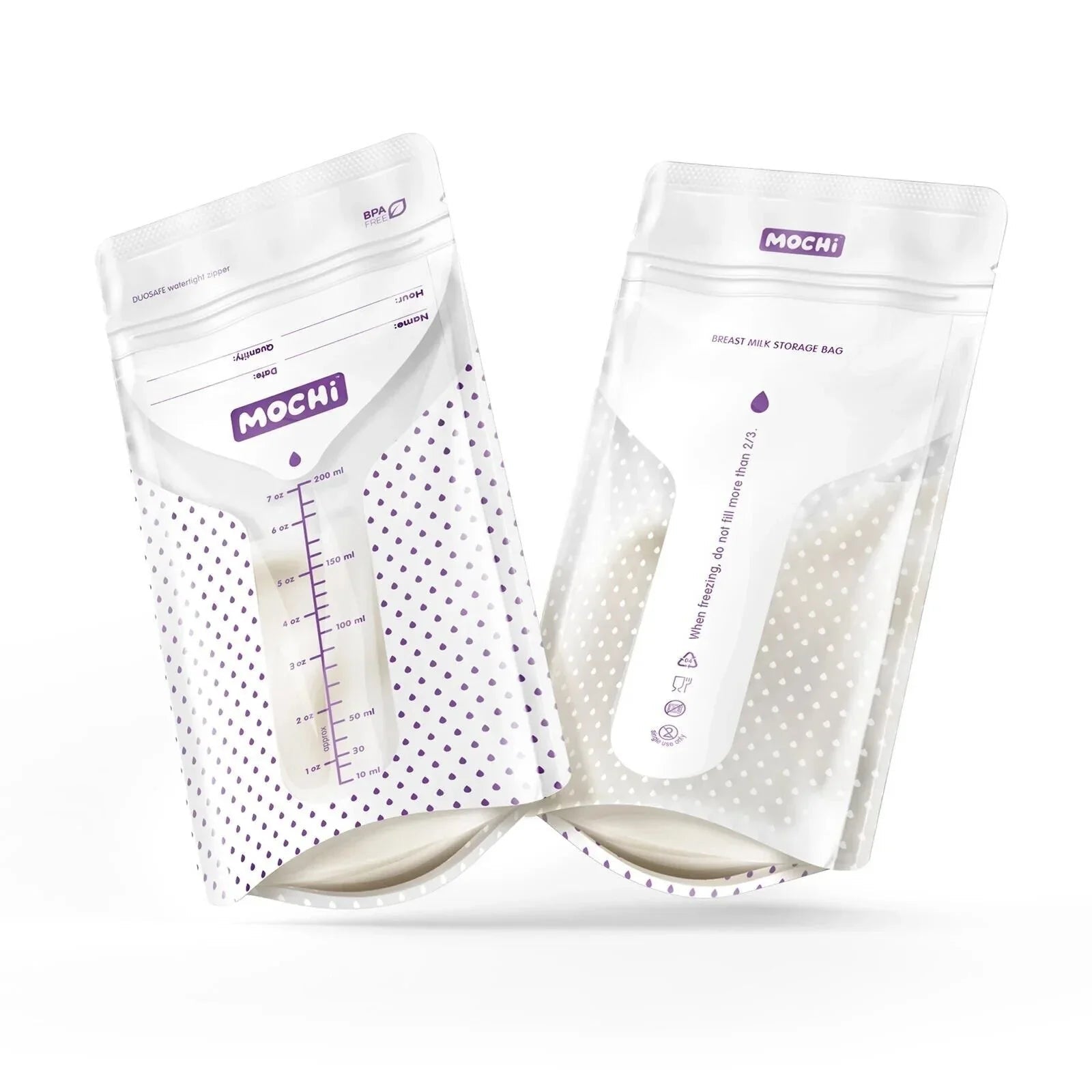 Mochi Breastmilk Storage Bags 50 pcs - mezetto ebebek ebebek