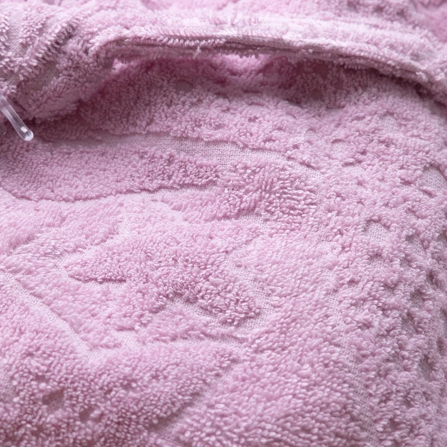 Mollia Baby Girl Bathrobe - Pink - mezetto ebebek ebebek