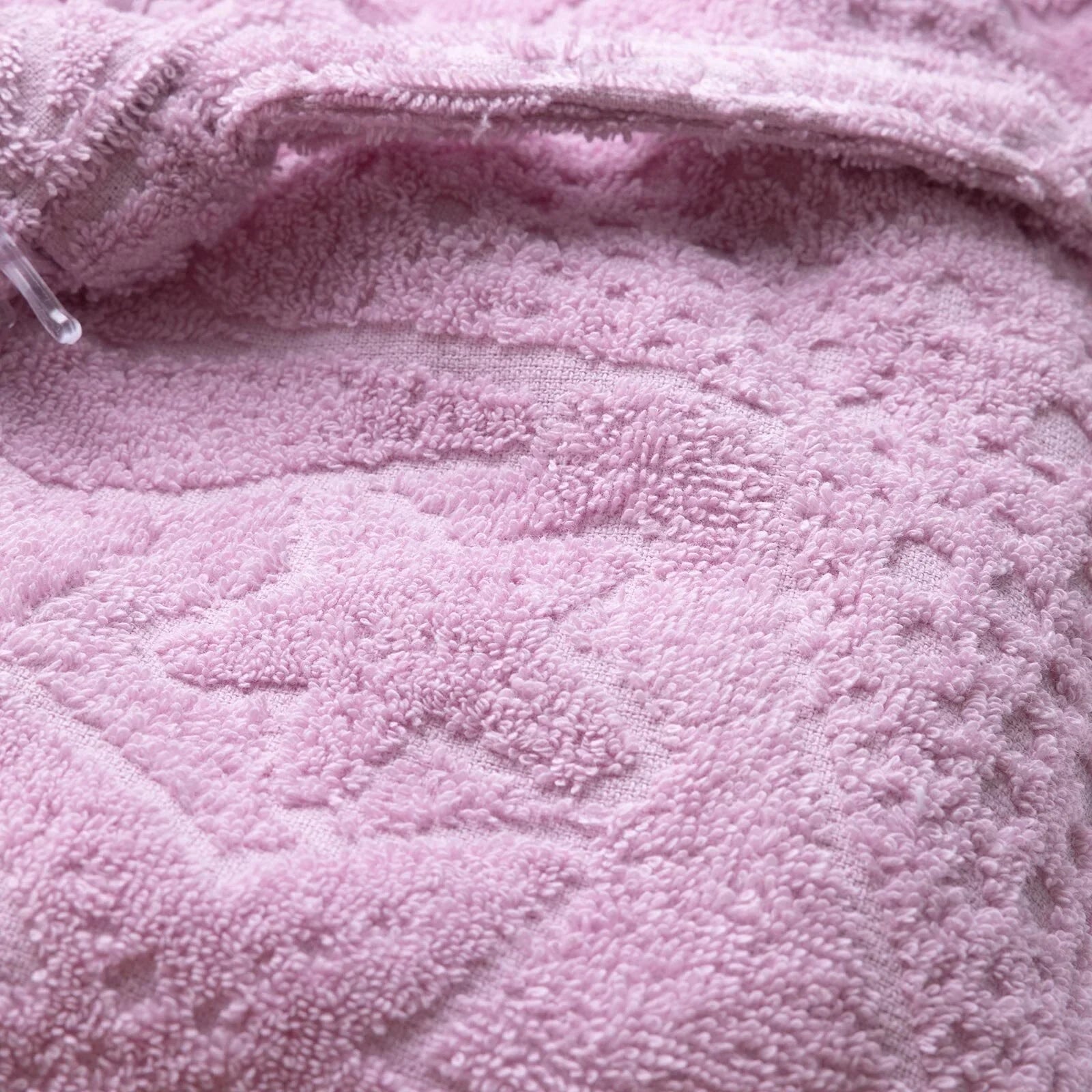 Mollia Baby Girl Bathrobe - Pink - mezetto ebebek ebebek