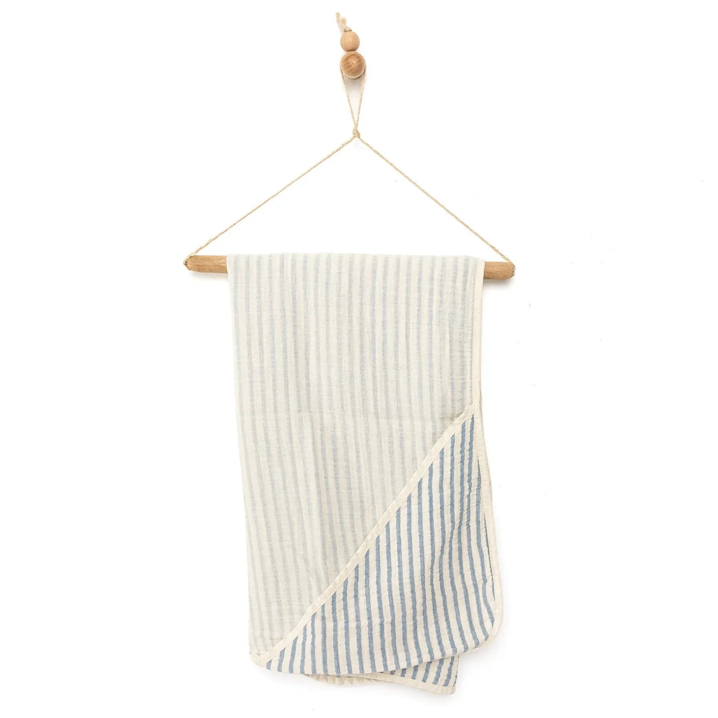 Mollia Baby Towel - Blue - mezetto ebebek ebebek