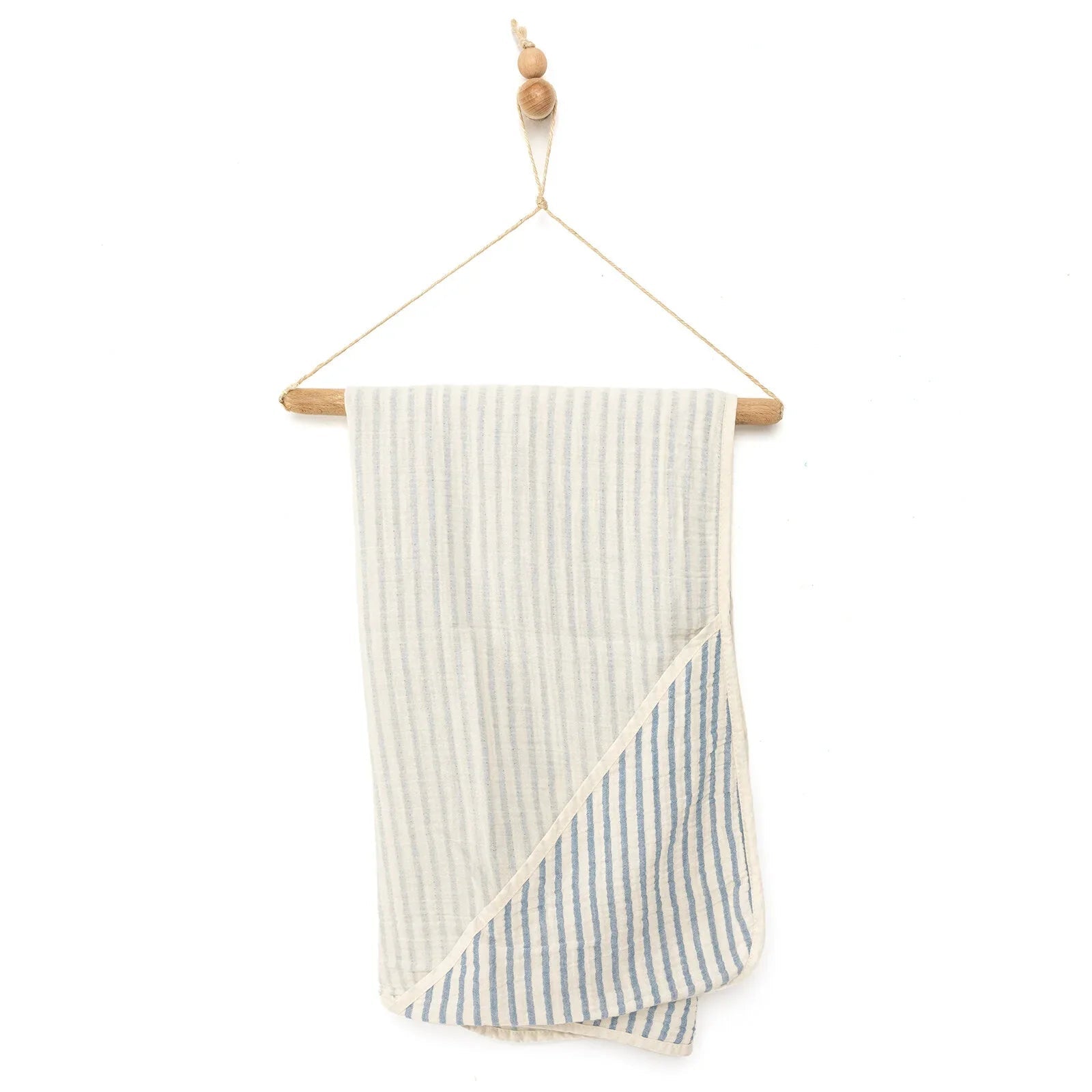 Mollia Baby Towel - Blue - mezetto ebebek ebebek