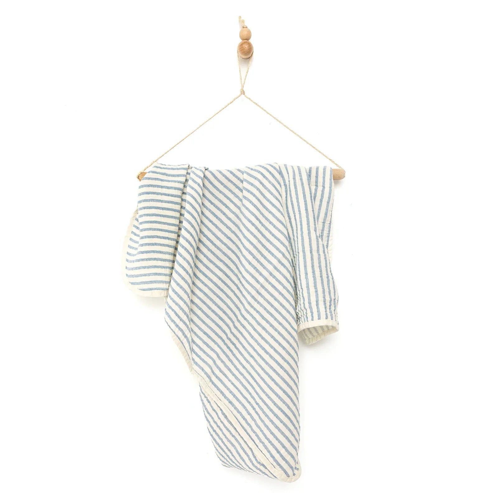 Mollia Baby Towel - Blue - mezetto ebebek ebebek