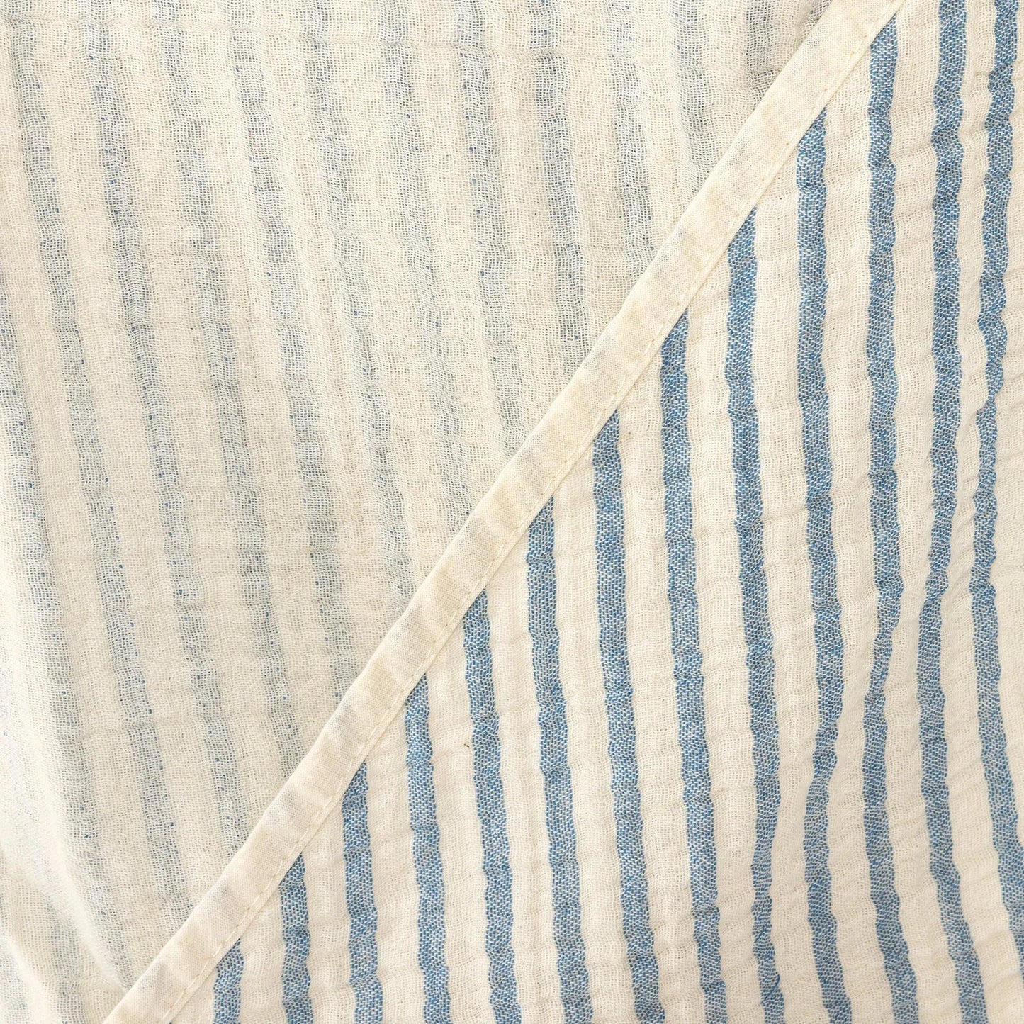 Mollia Baby Towel - Blue - mezetto ebebek ebebek