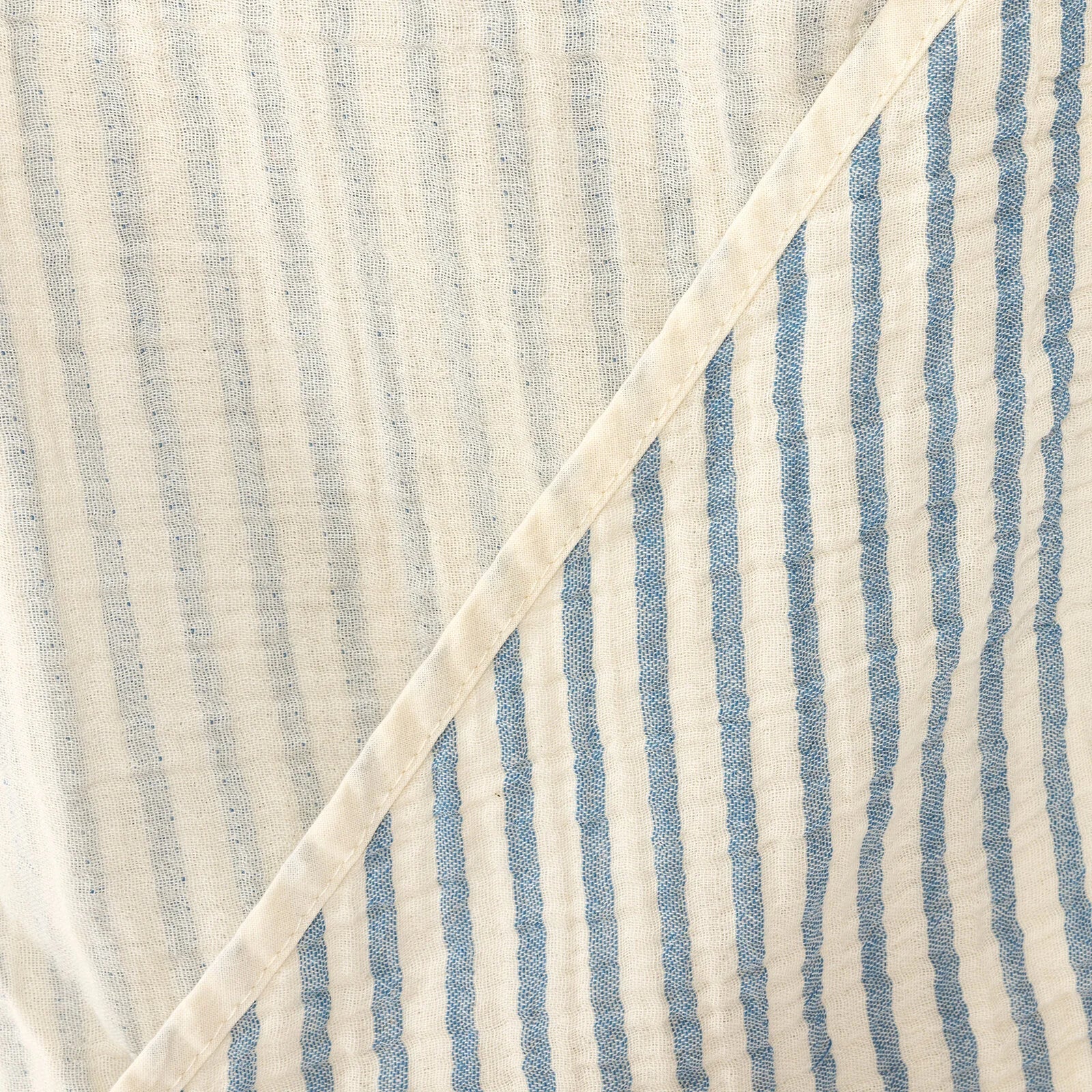 Mollia Baby Towel - Blue - mezetto ebebek ebebek