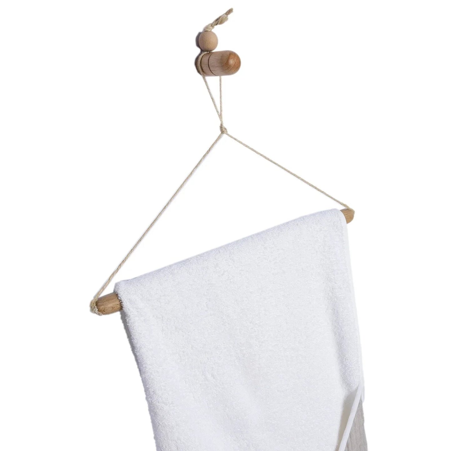 Mollia Baby Towel - Grey - mezetto ebebek ebebek