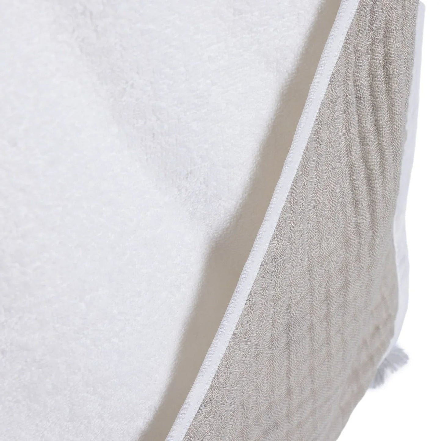 Mollia Baby Towel - Grey - mezetto ebebek ebebek