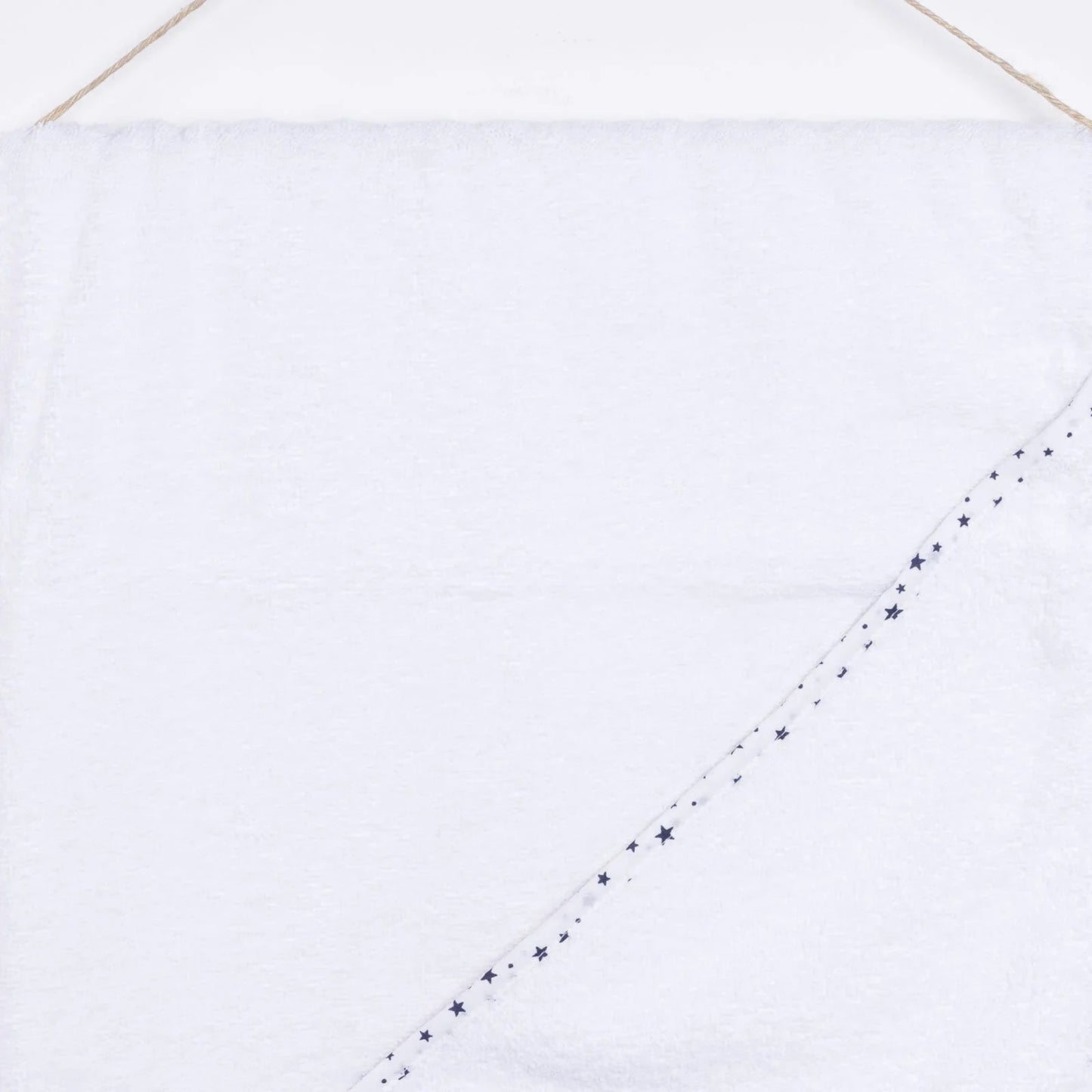 Mollia Baby Towel - White - mezetto ebebek ebebek
