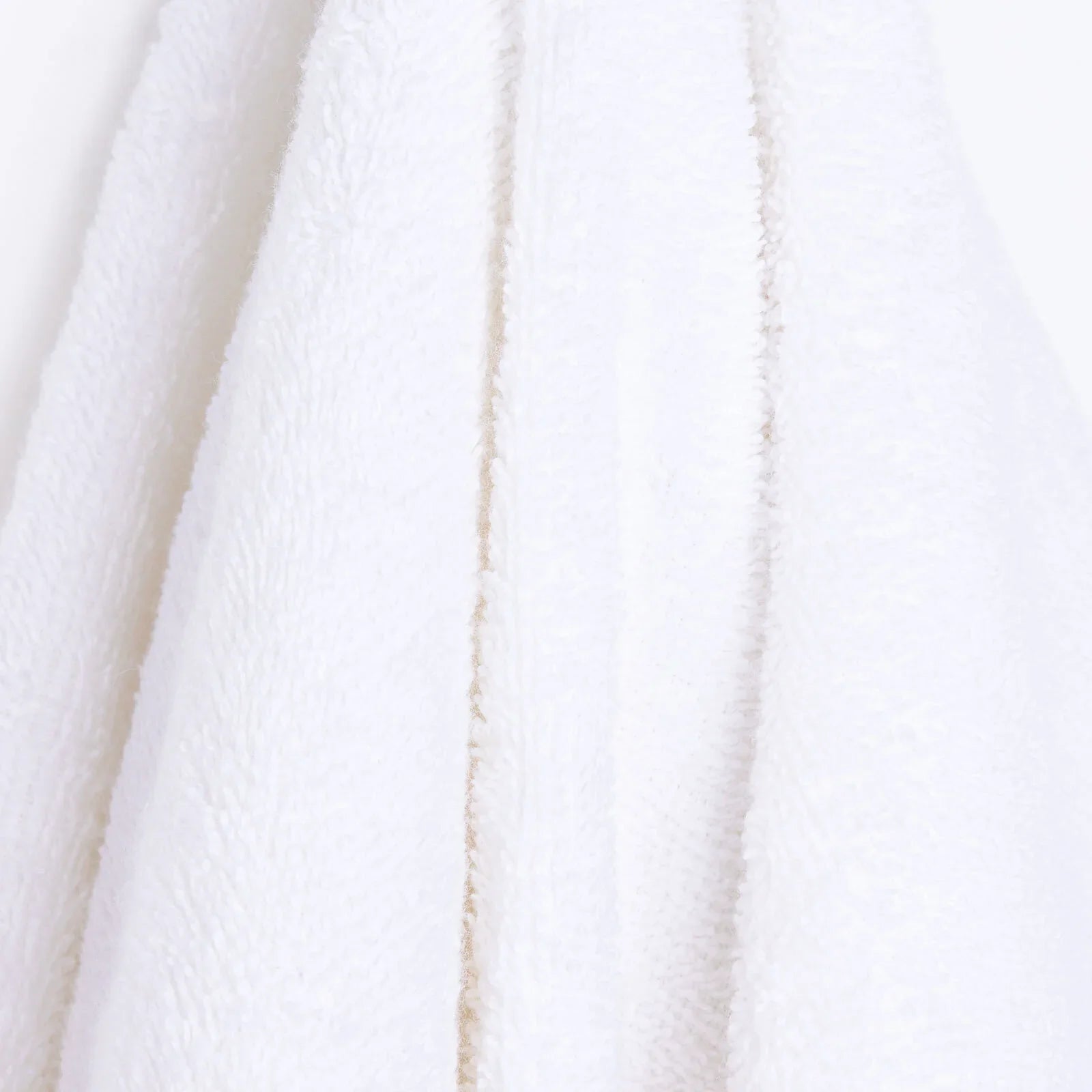 Mollia Baby Towel - White - mezetto ebebek ebebek