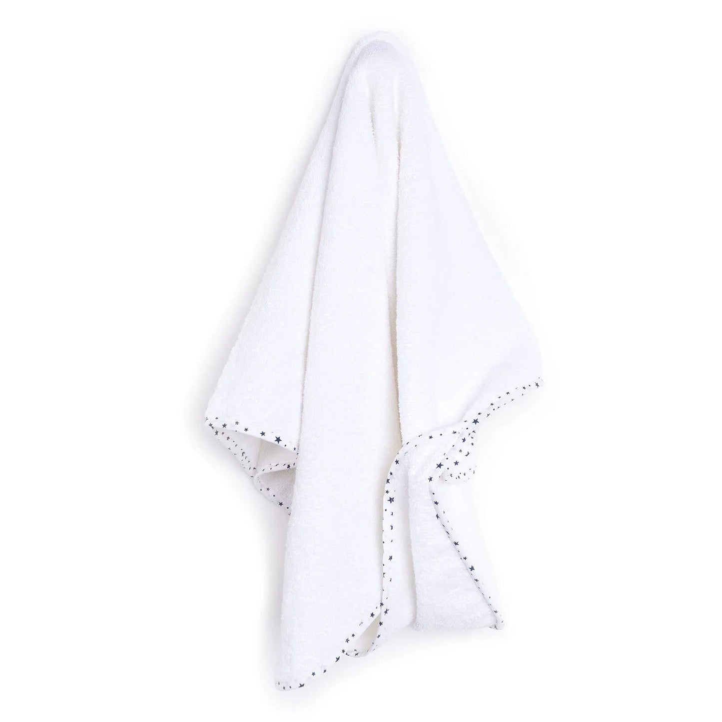 Mollia Baby Towel - White - mezetto ebebek ebebek