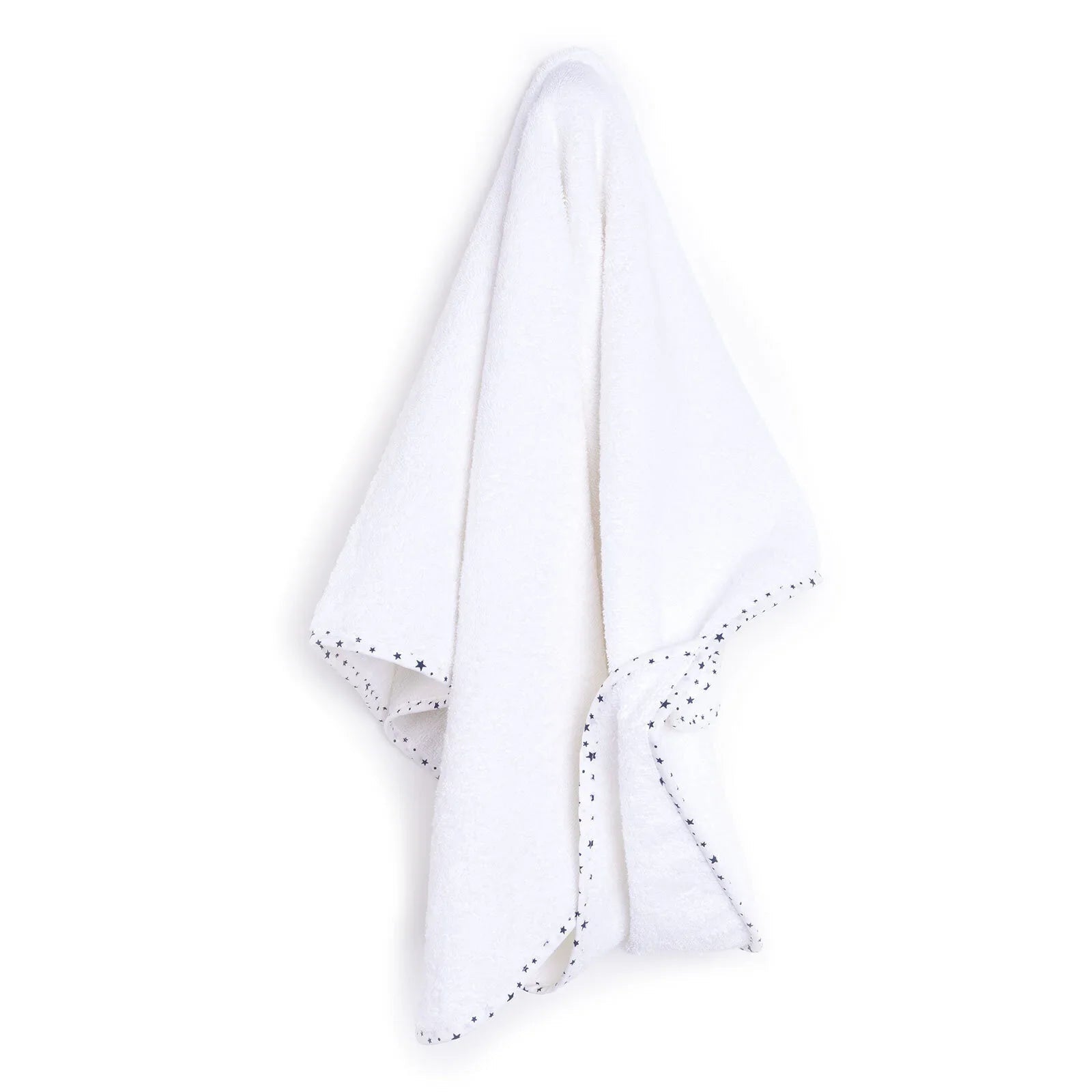 Mollia Baby Towel - White - mezetto ebebek ebebek