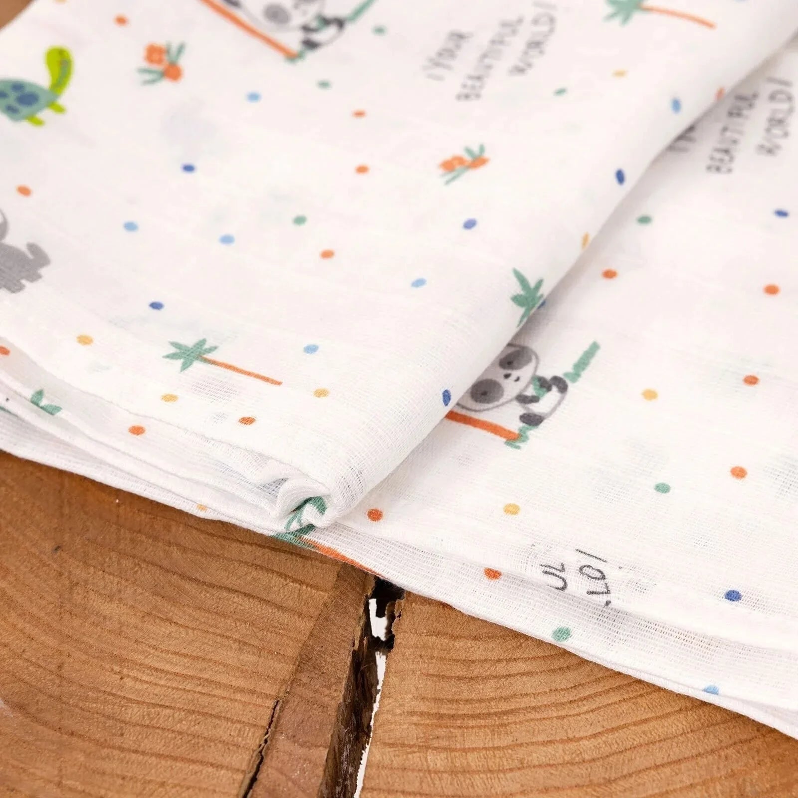 Mollia Girl Muslin Blanket - Printed - mezetto ebebek ebebek