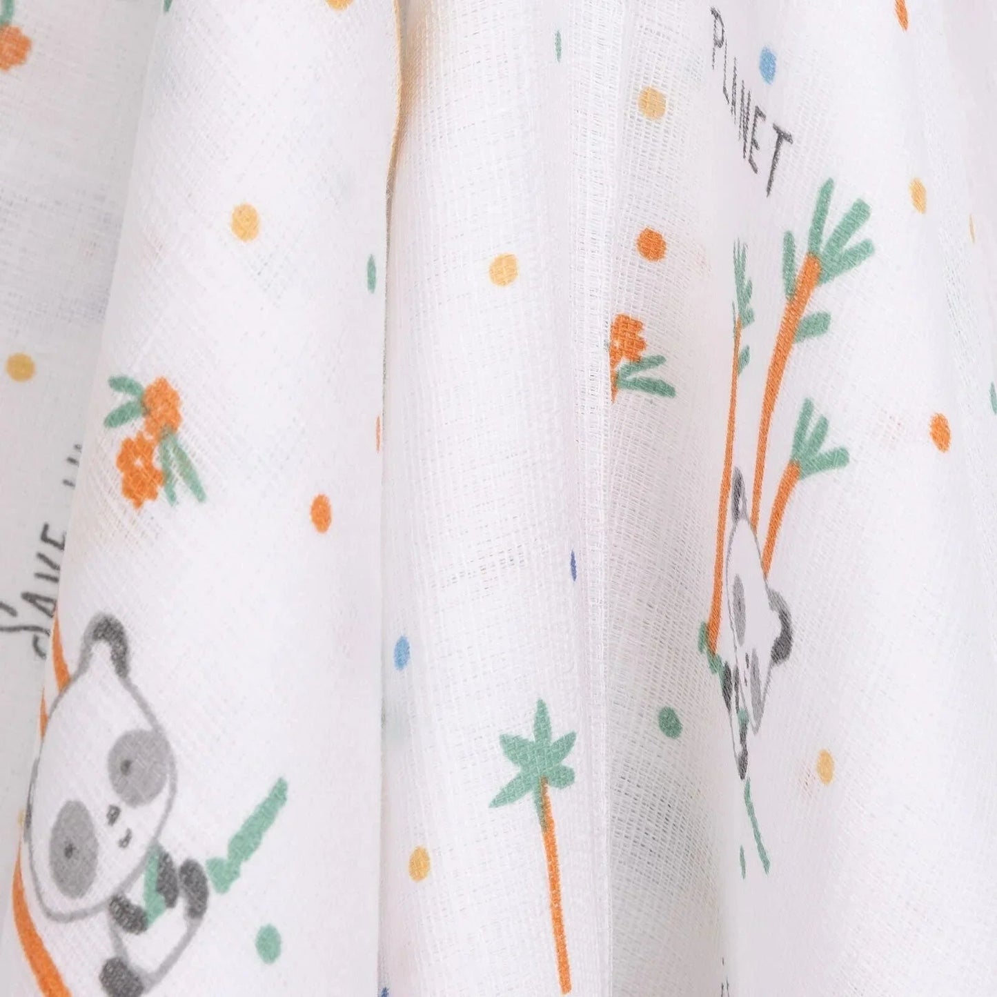 Mollia Girl Muslin Blanket - Printed - mezetto ebebek ebebek
