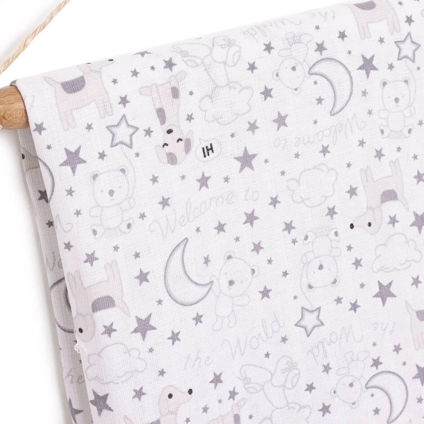 Mollia Muslin Blanket - Grey - mezetto ebebek ebebek