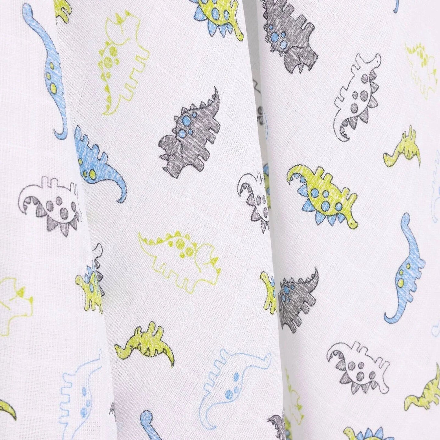 Mollia Square Muslin Blanket - Light Blue - mezetto ebebek ebebek