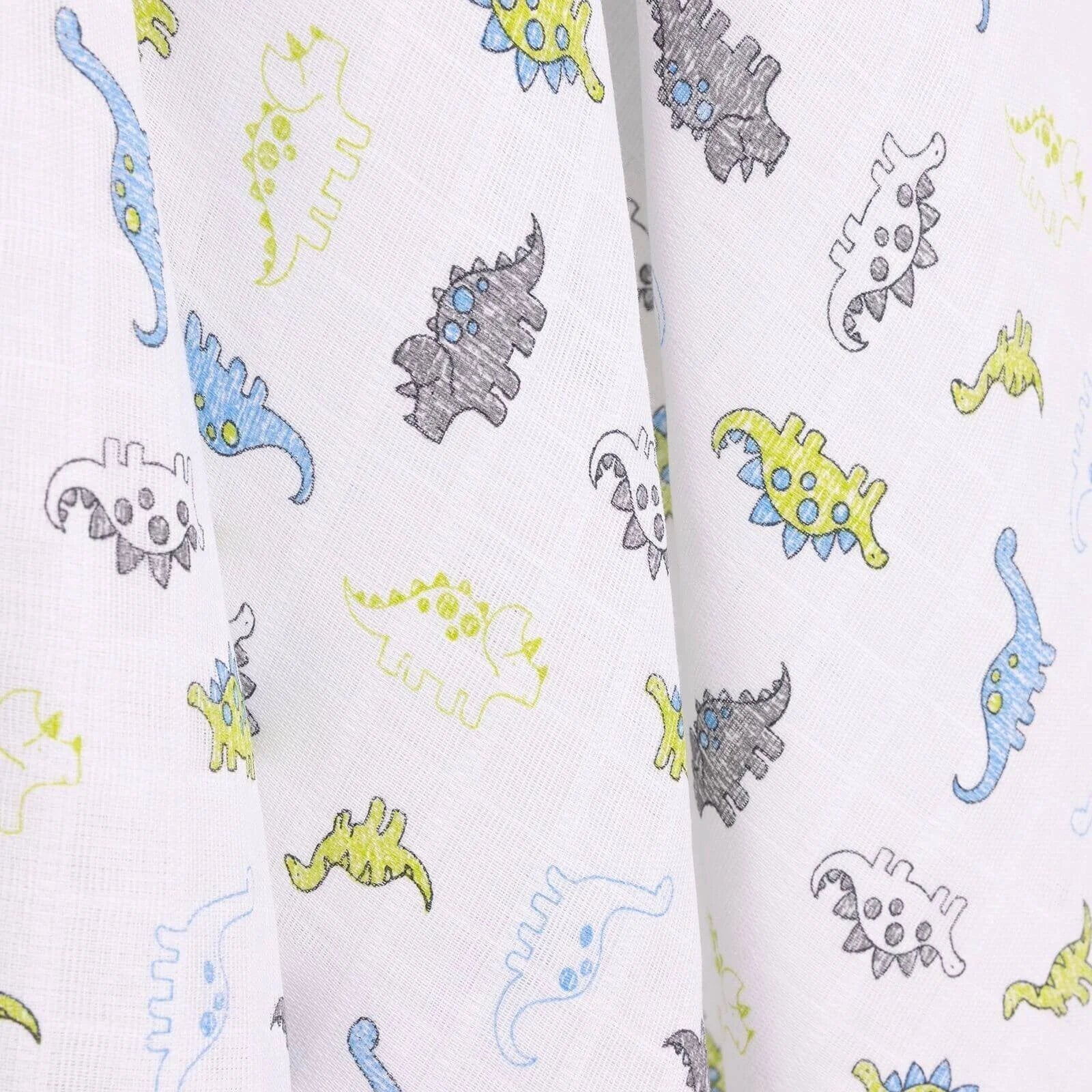 Mollia Square Muslin Blanket - Light Blue - mezetto ebebek ebebek