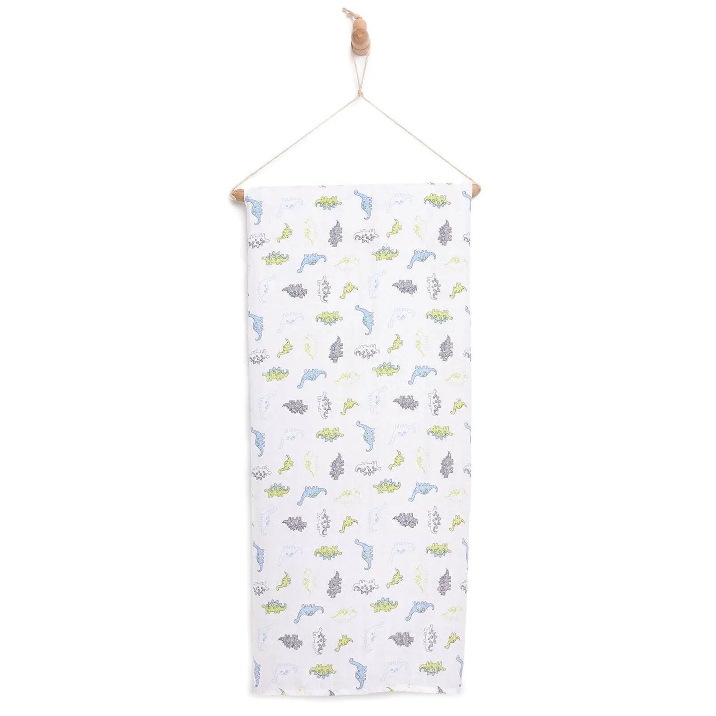 Mollia Square Muslin Blanket - Light Blue - mezetto ebebek ebebek
