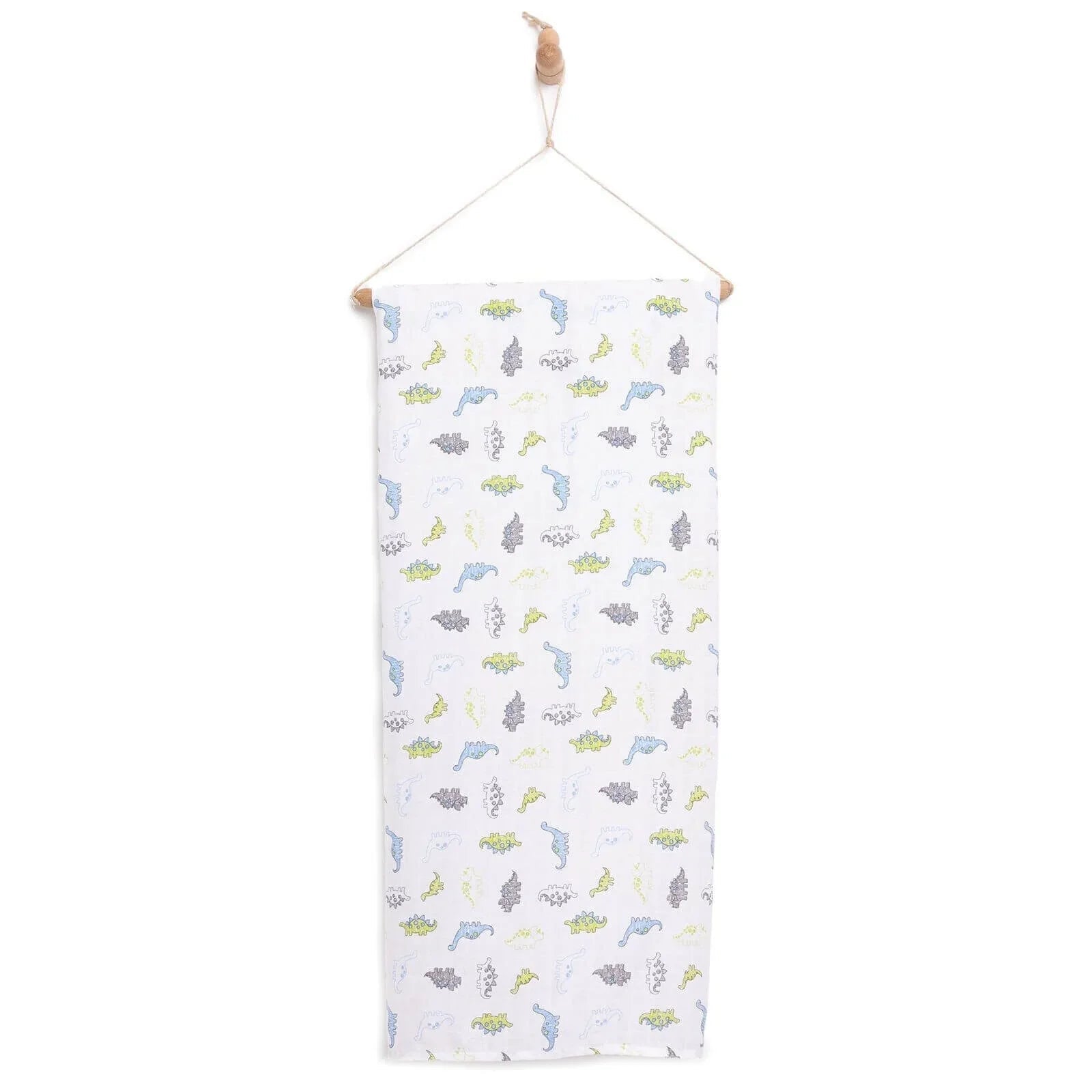Mollia Square Muslin Blanket - Light Blue - mezetto ebebek ebebek