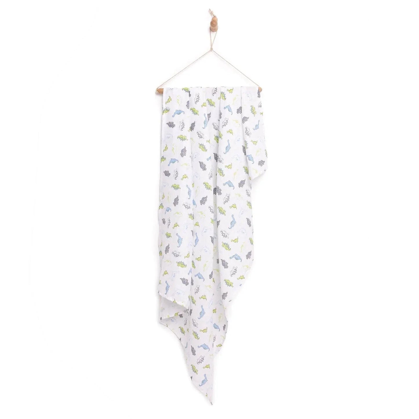 Mollia Square Muslin Blanket - Light Blue - mezetto ebebek ebebek