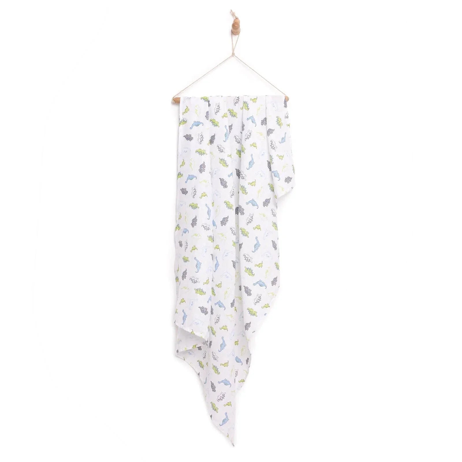 Mollia Square Muslin Blanket - Light Blue - mezetto ebebek ebebek