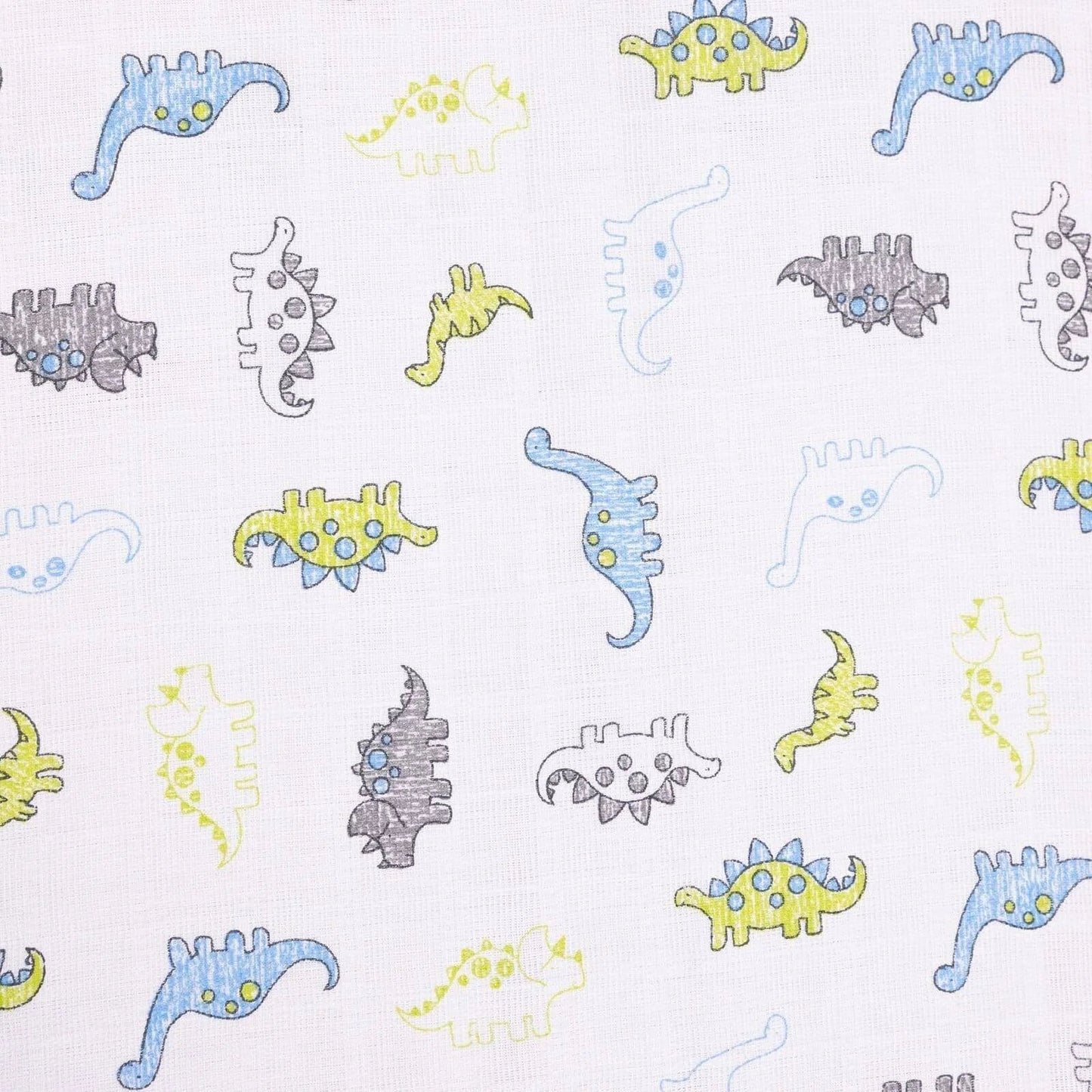 Mollia Square Muslin Blanket - Light Blue - mezetto ebebek ebebek